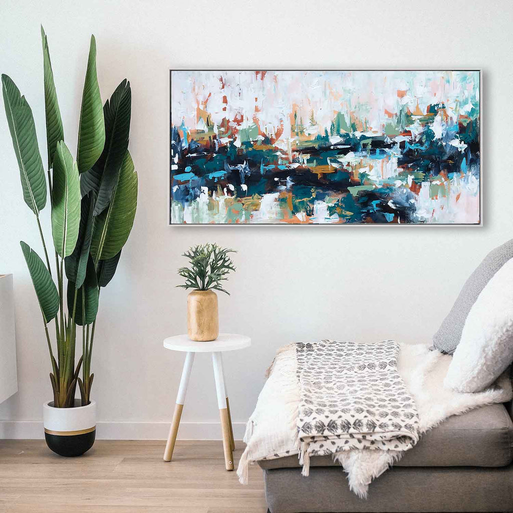 Just Passing By - 122x61 cm - Original Painting