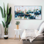 Just Passing By - 122x61 cm - Original Painting