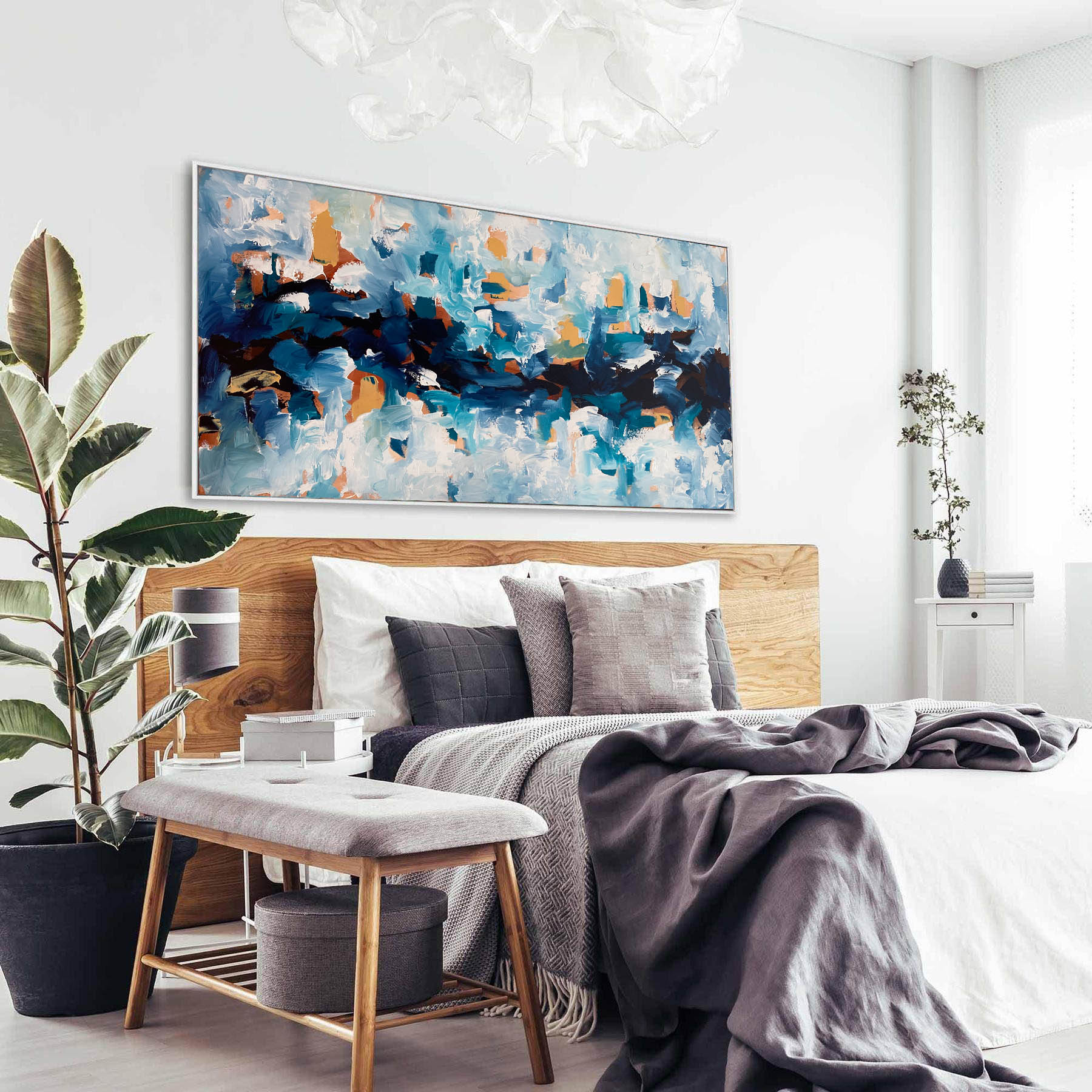 Secrets 3 - 152x76 cm - Original Painting