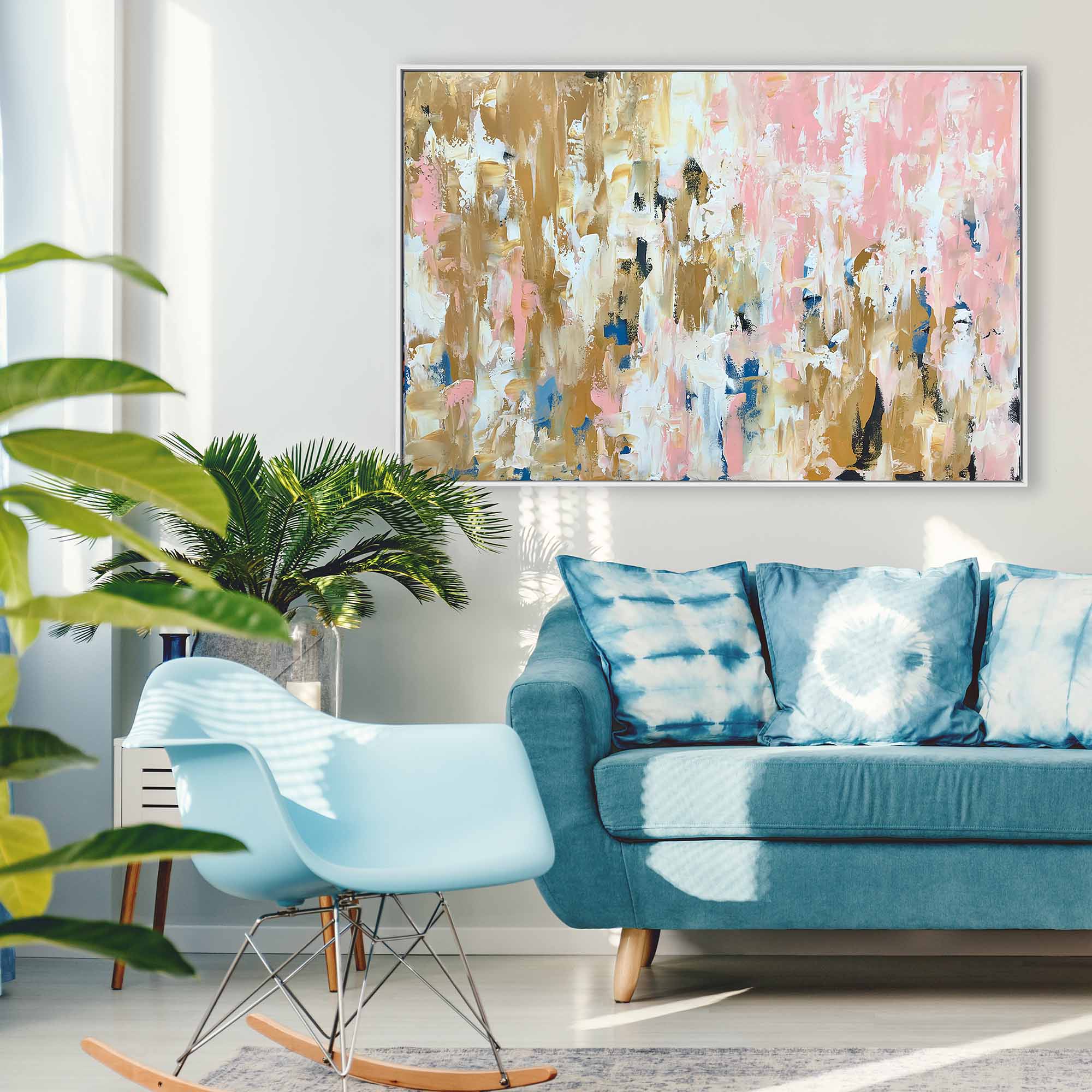 Clouds 4 - 122x80 cm - Original Painting