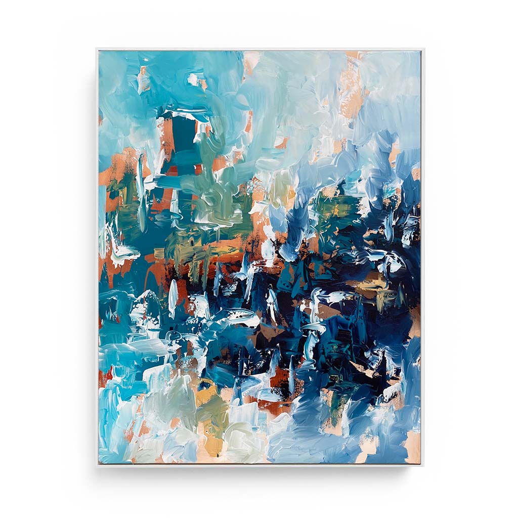 Time Has Stopped 2 - 100x76 cm - Original Painting