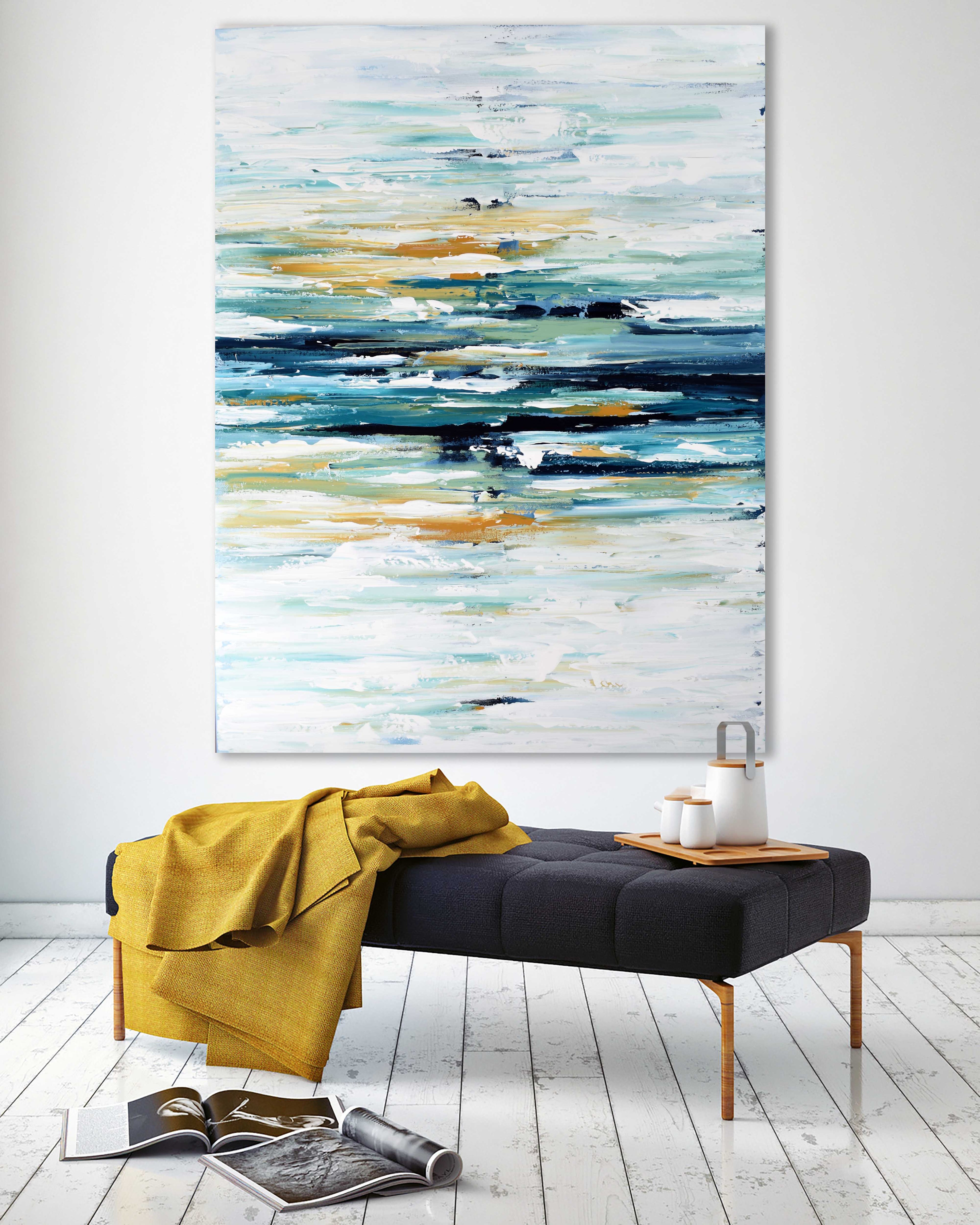 Exertion XX - 122x90 cm - Original Painting