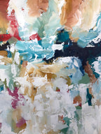 Regain The Fire - 122x90 cm - Original Painting-OmarObaid.com