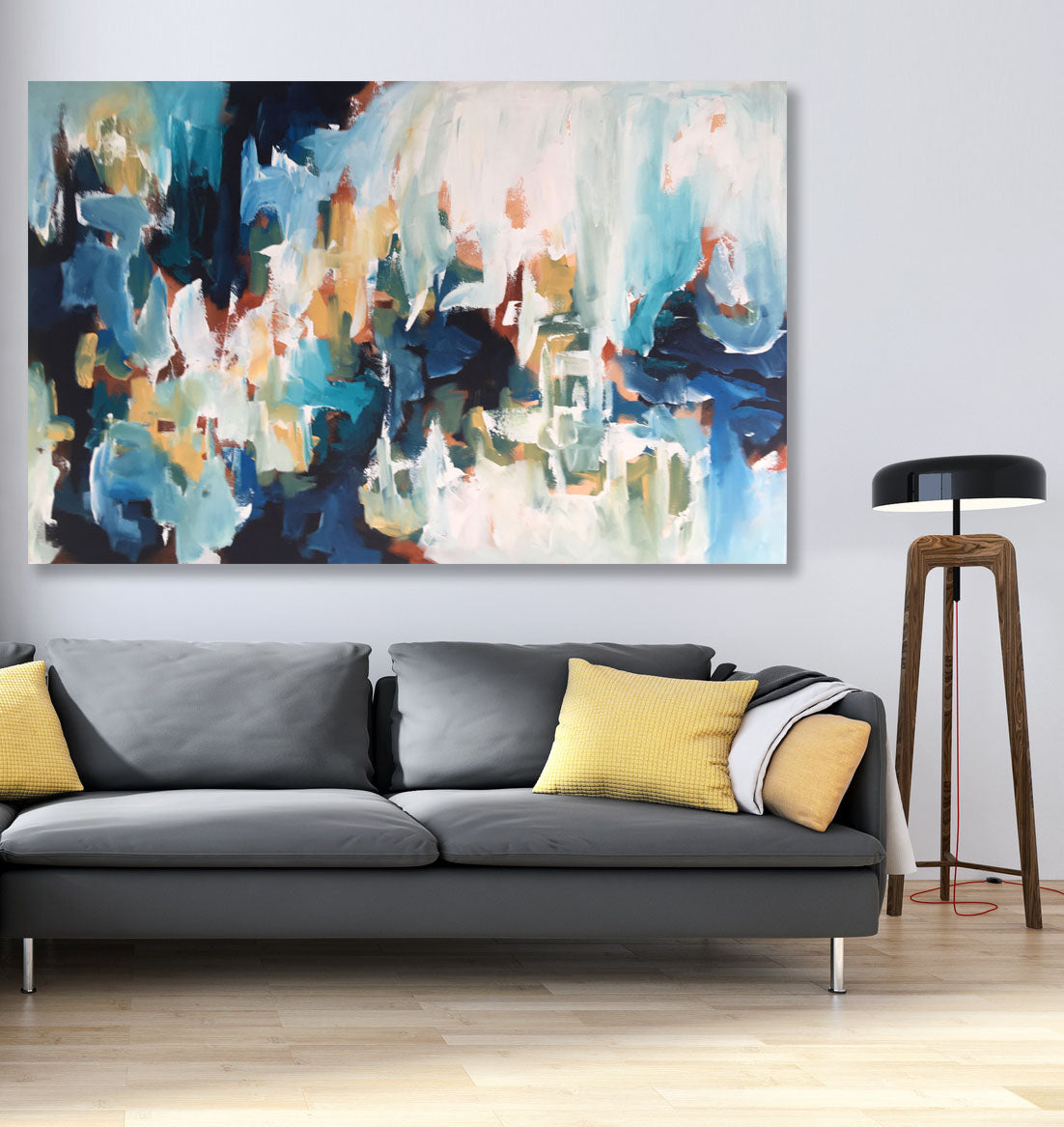 Revelations - 127x80 cm - Original Painting-OmarObaid.com