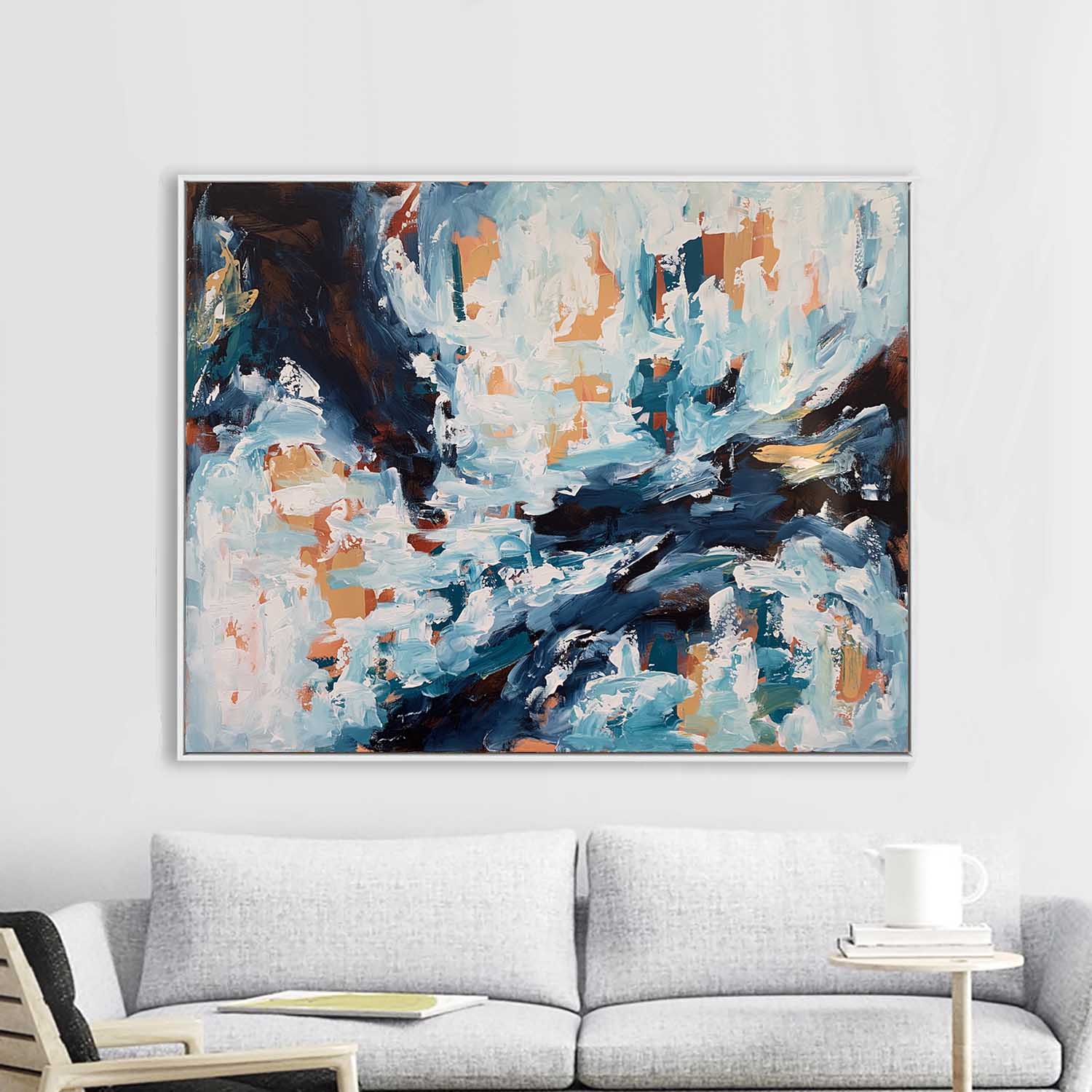 Serenity - 122x102 cm - Original Painting