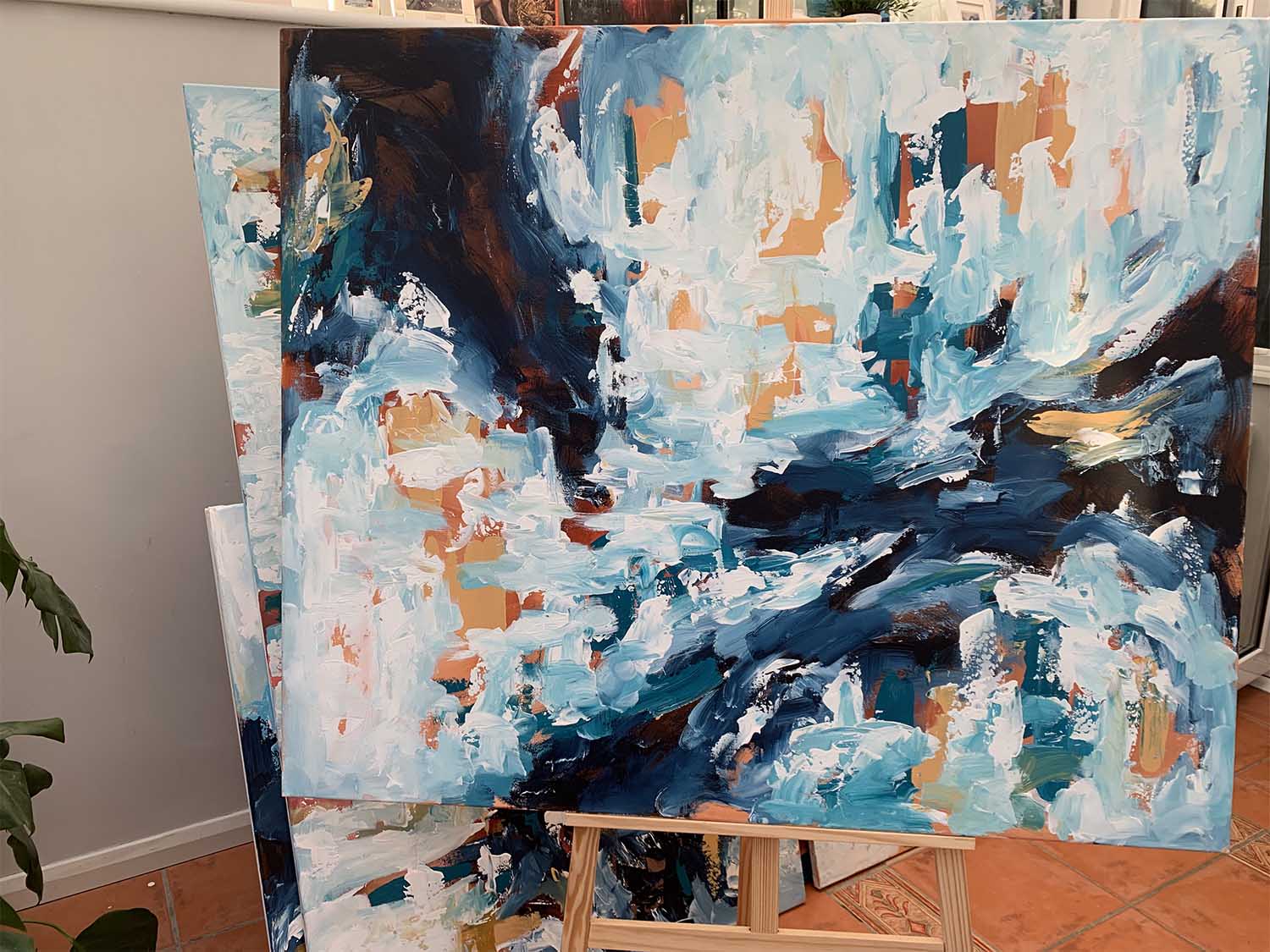 Serenity - 122x102 cm - Original Painting