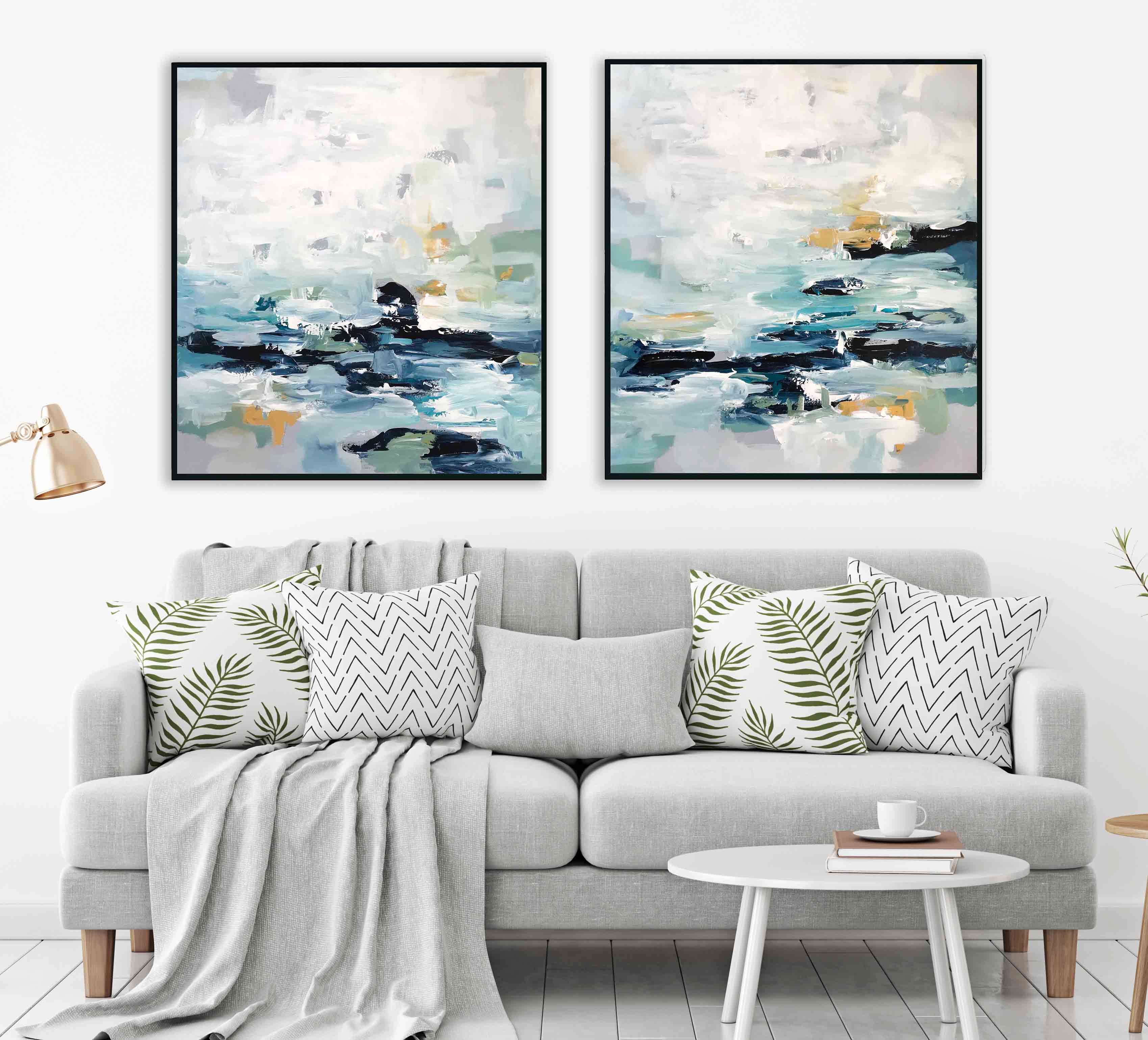 Epiphany X - Diptych 180x102 cm - Original Painting
