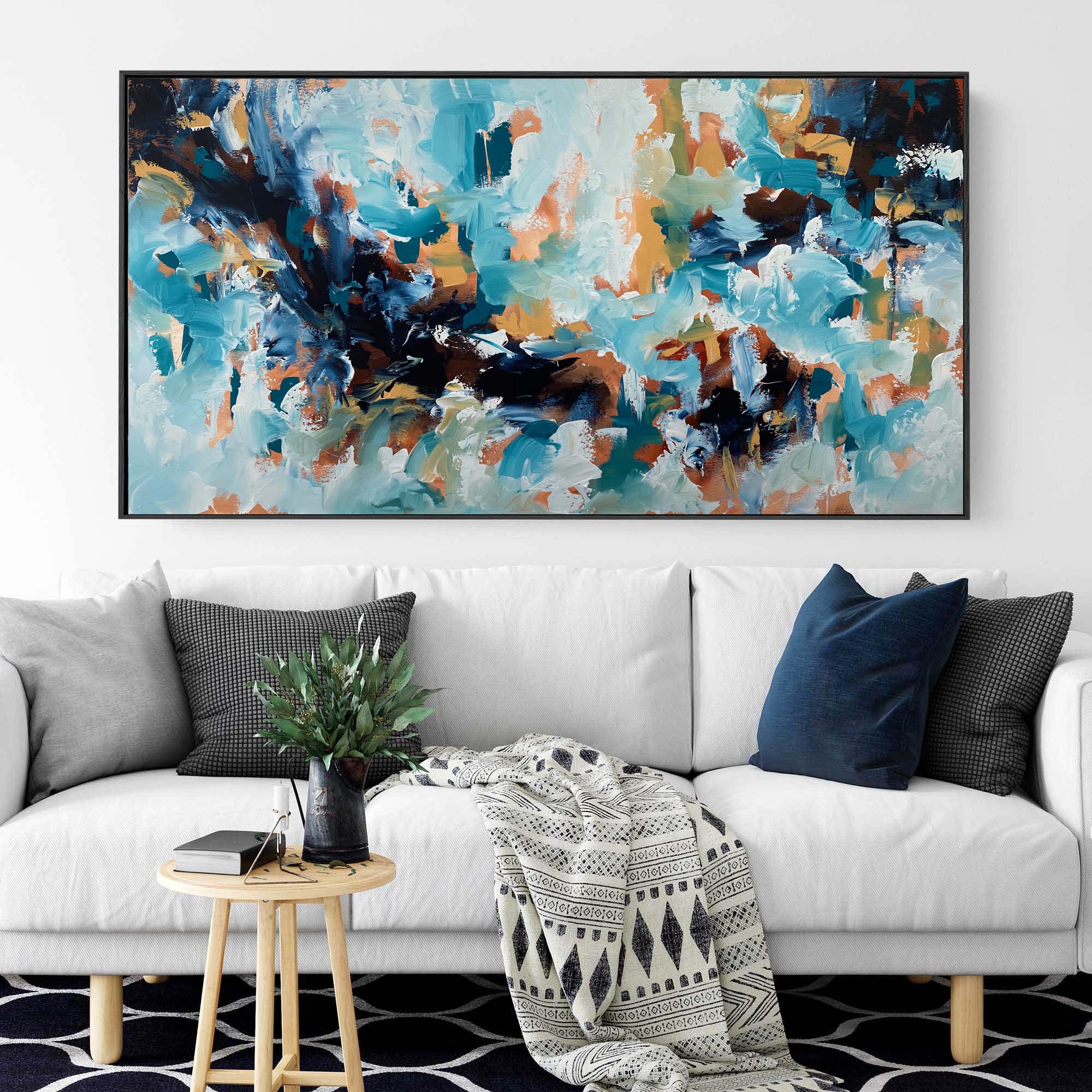 Shaping Tomorrow - 152x76 cm - Original Painting