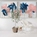 Shards Of Light - 204x102 cm - Diptych Original Paintings