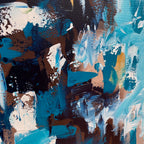 Shelter From The Rain - 152x76 cm - Original Painting