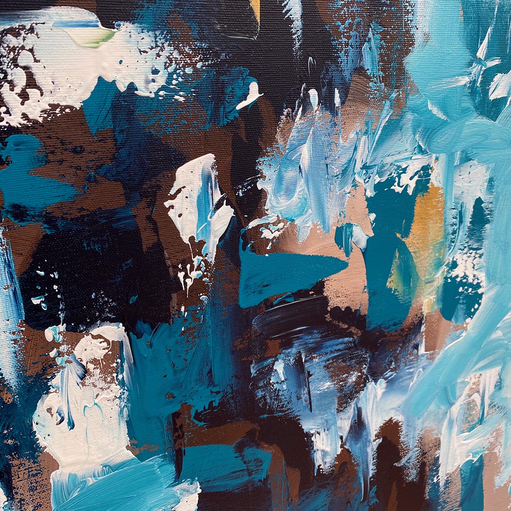 Shelter From The Rain - 152x76 cm - Original Painting