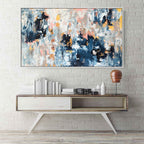 Through The Night - 122x70 cm - Original Painting