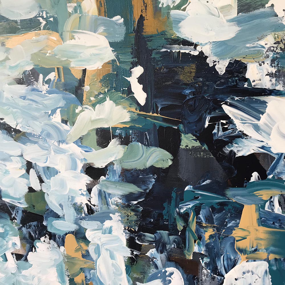 Silent River 2- 152x76 cm - Original Painting