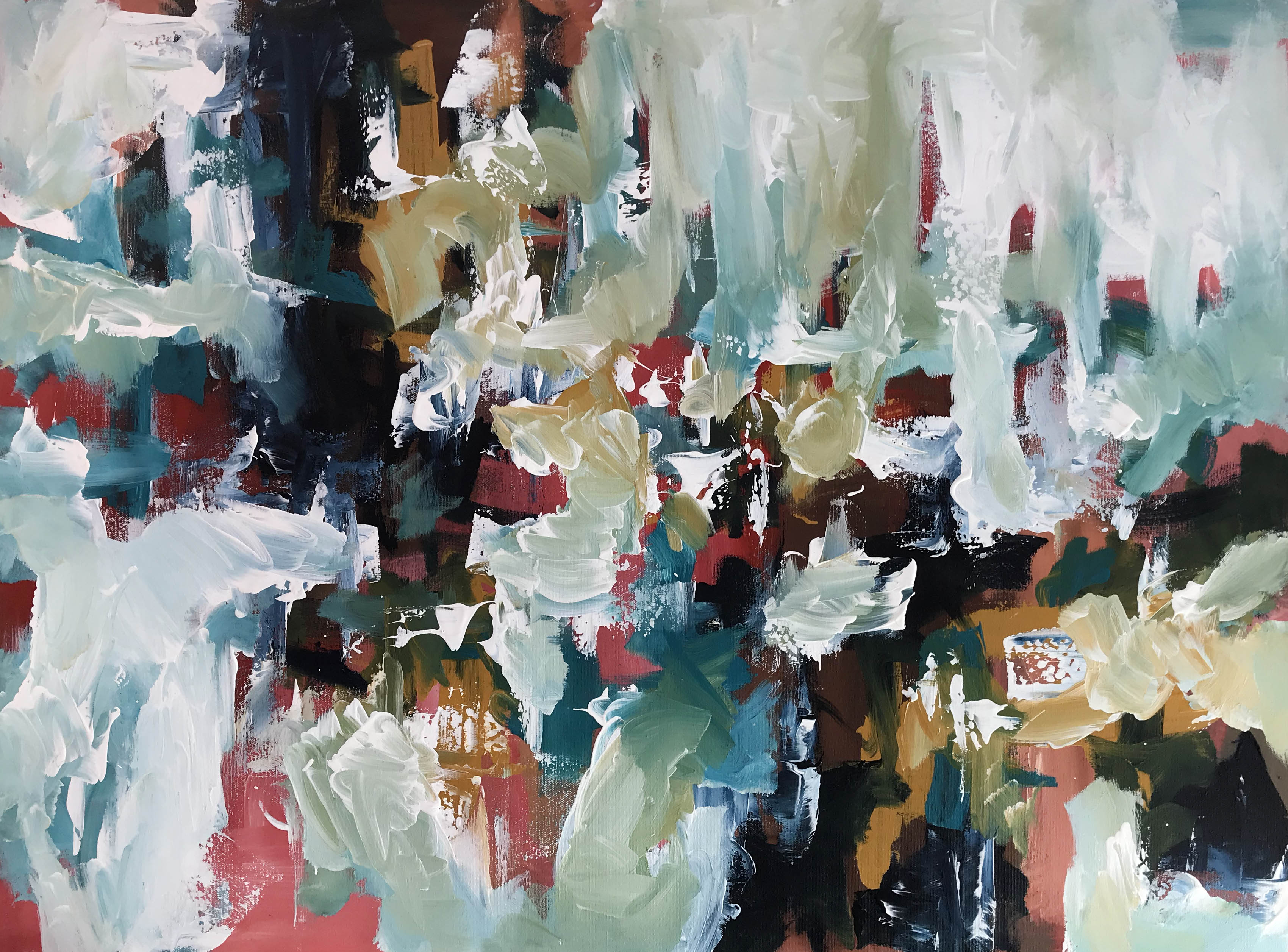 Singularity - 102 x 76 cm - Original Painting-OmarObaid.com
