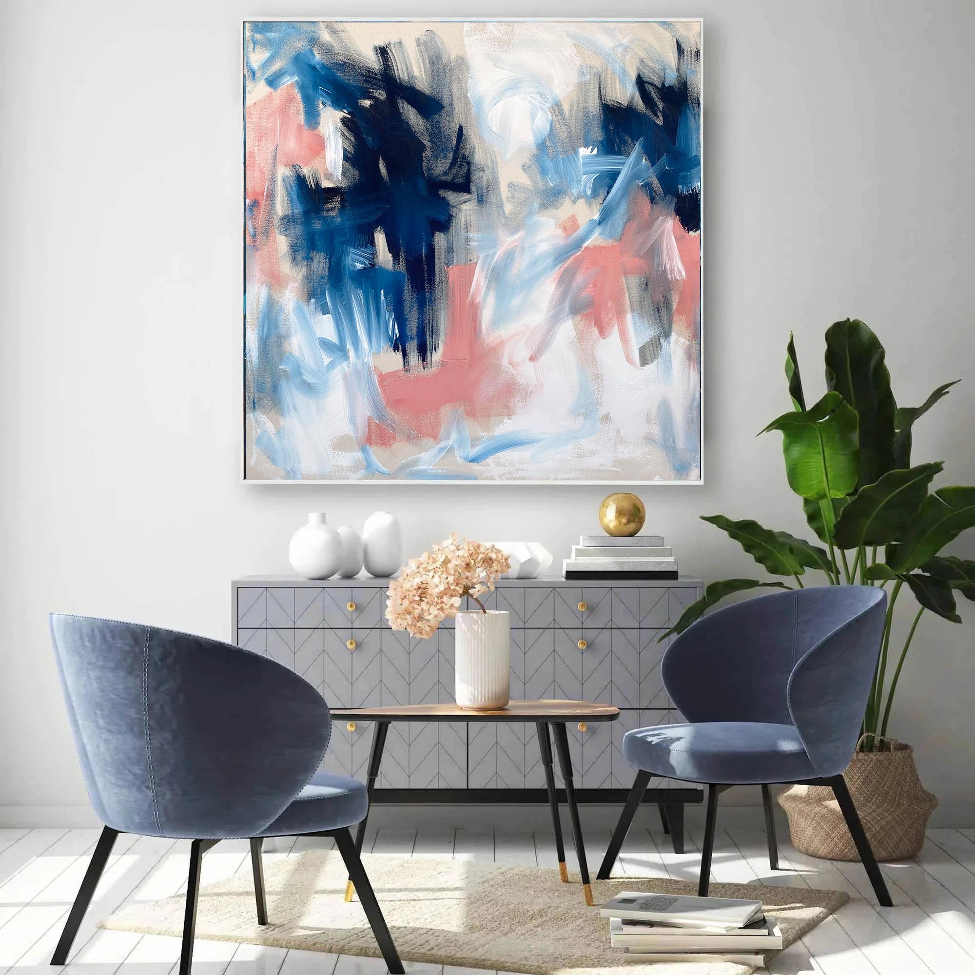 Something Has To Give - 100x100 cm - Original Painting