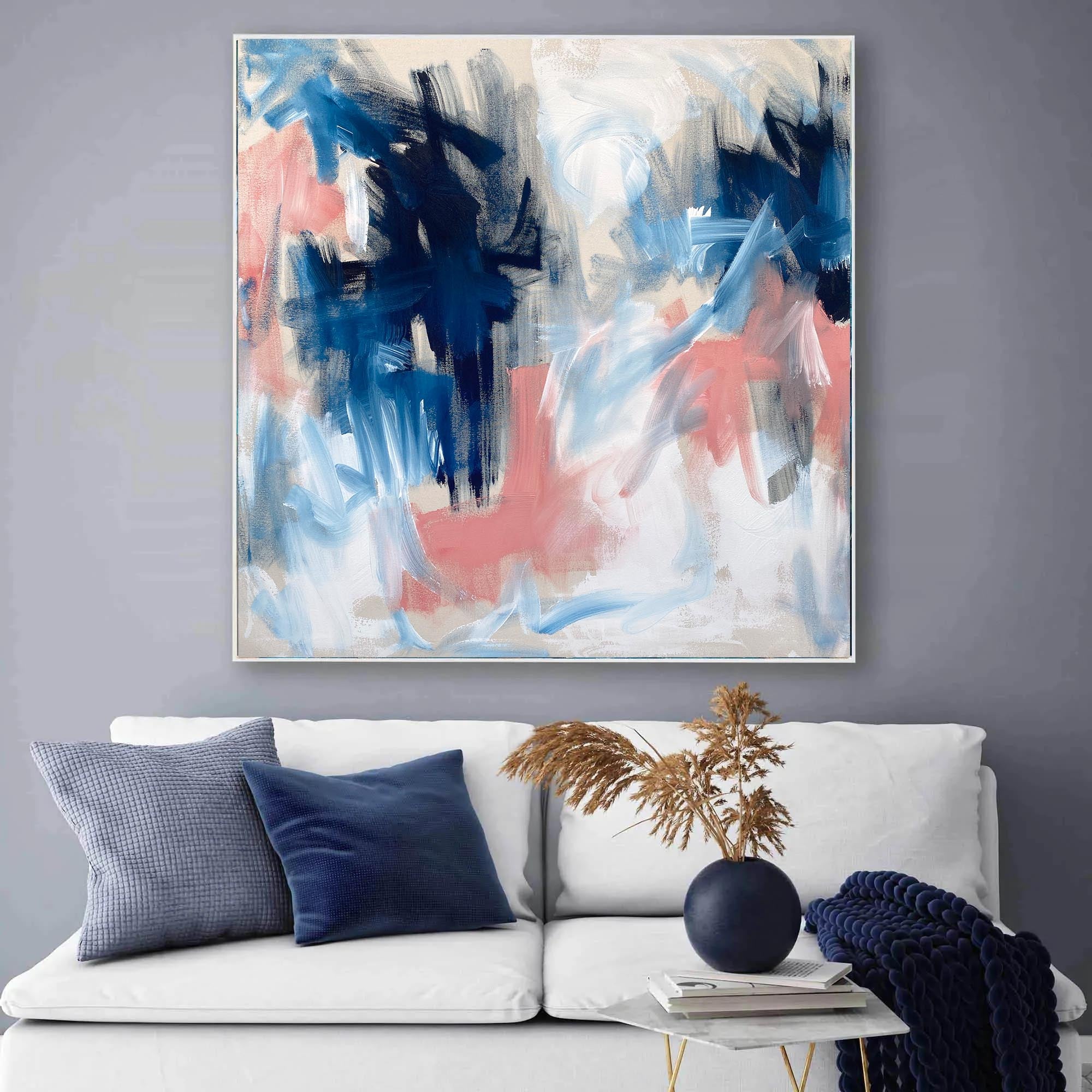 Something Has To Give - 100x100 cm - Original Painting