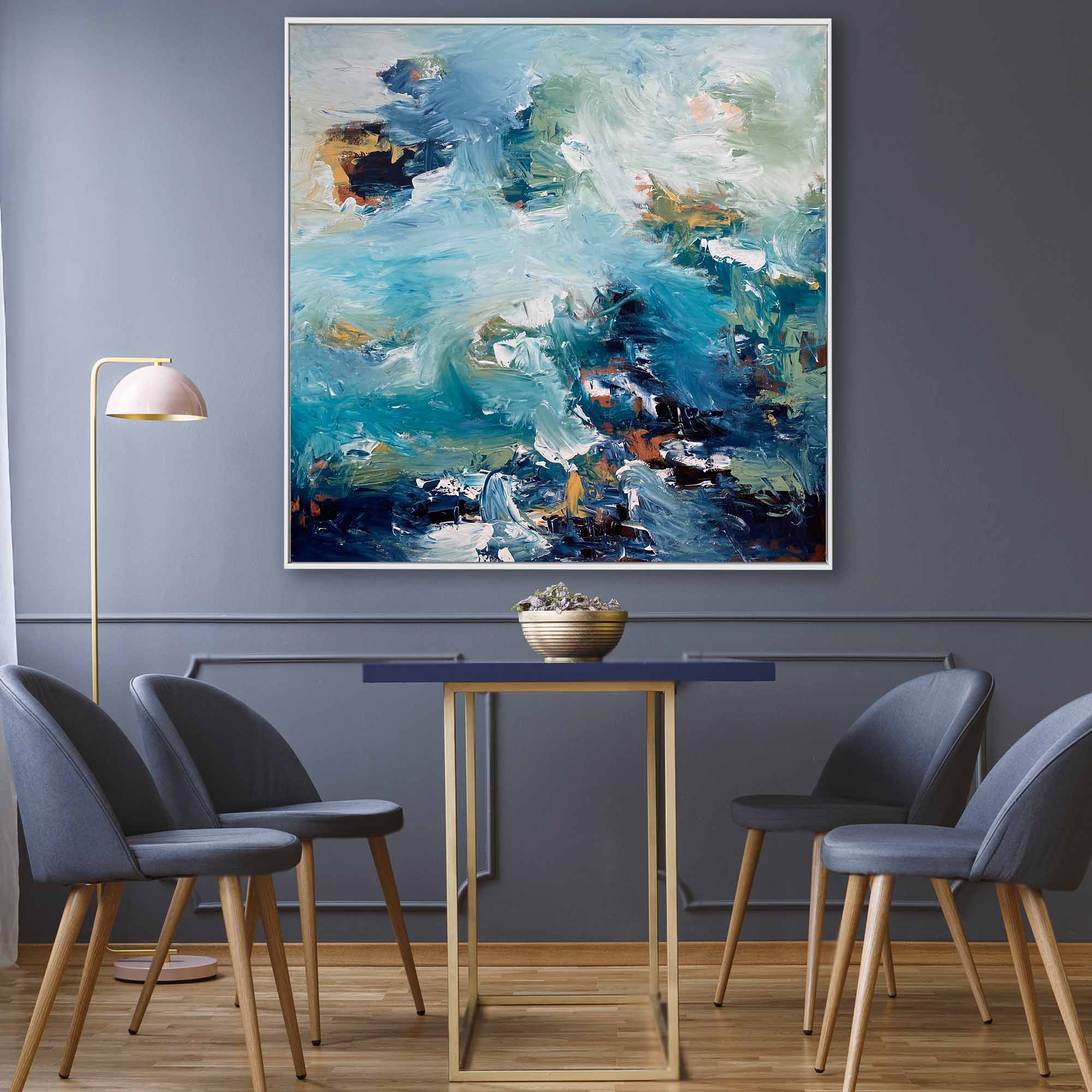 Another Chapter - 102x102 cm - Original Painting