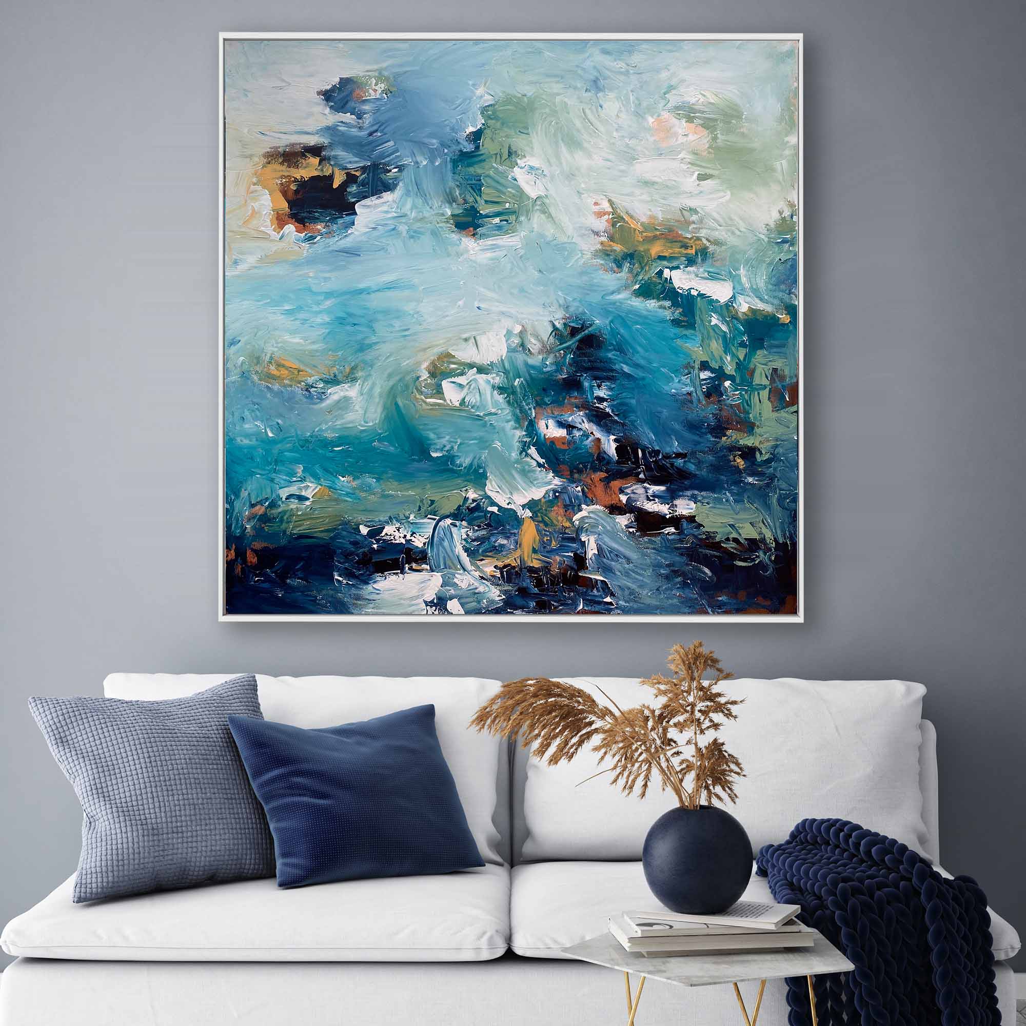 Another Chapter - 102x102 cm - Original Painting