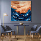 Untamed - 102x102 cm - Original Painting