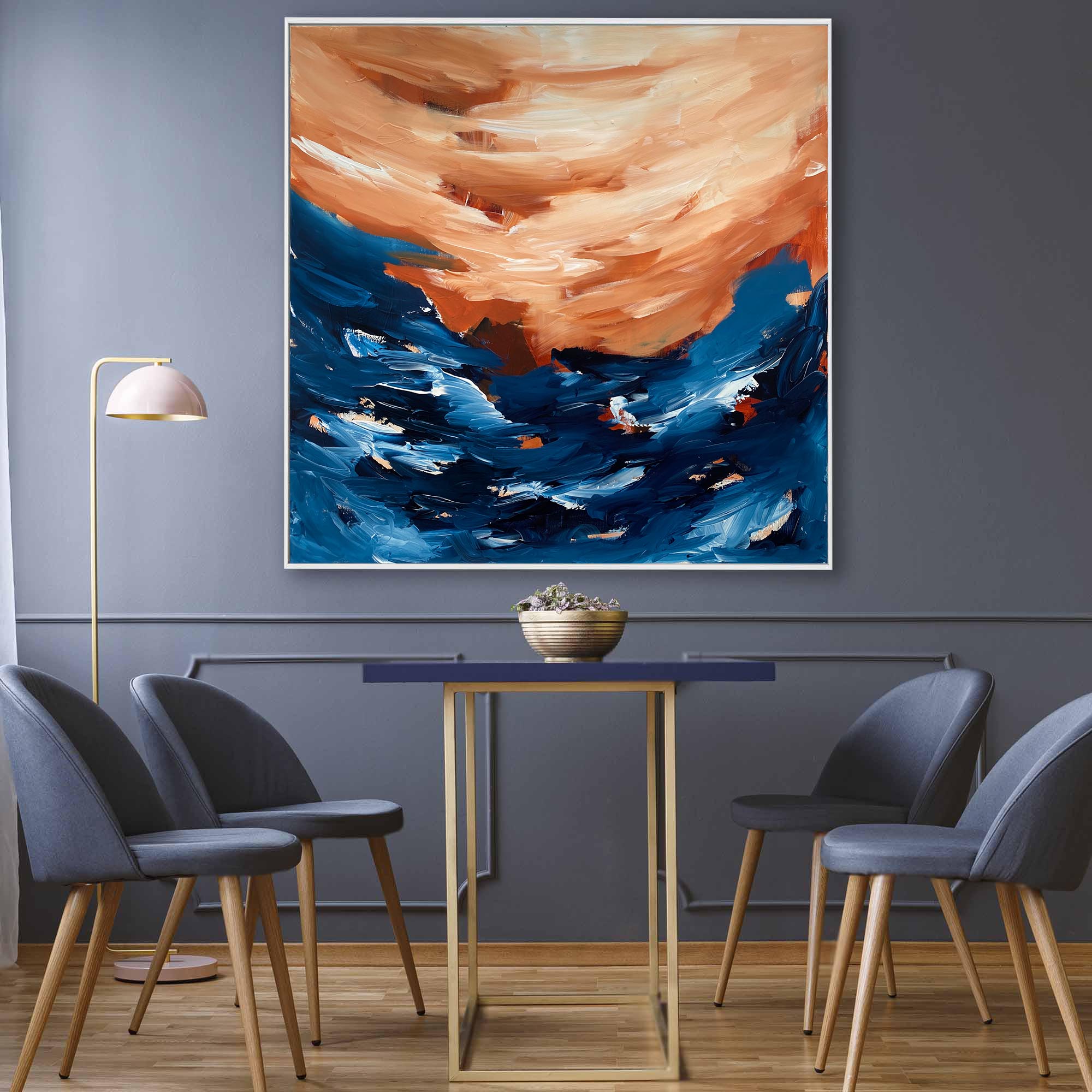 Untamed - 102x102 cm - Original Painting