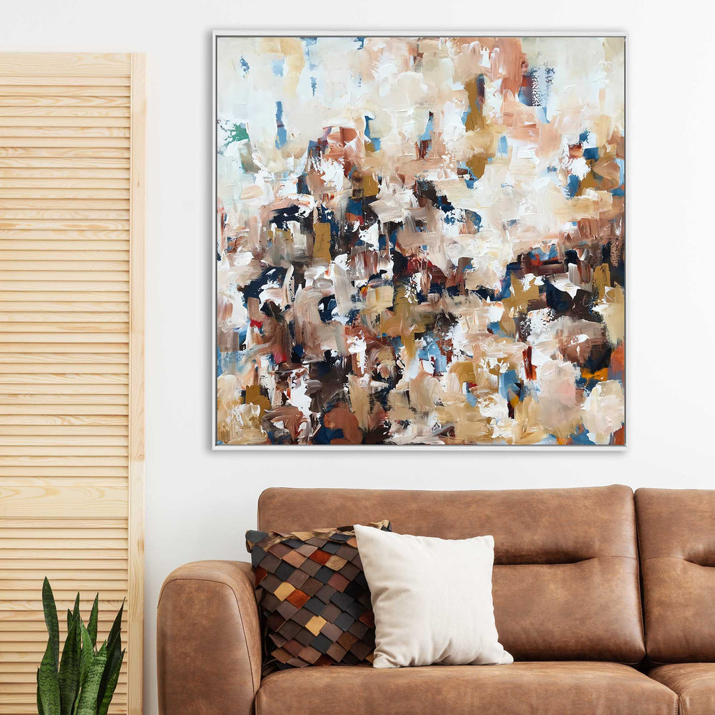 Sunset 2 - 102x102 cm - Original Painting