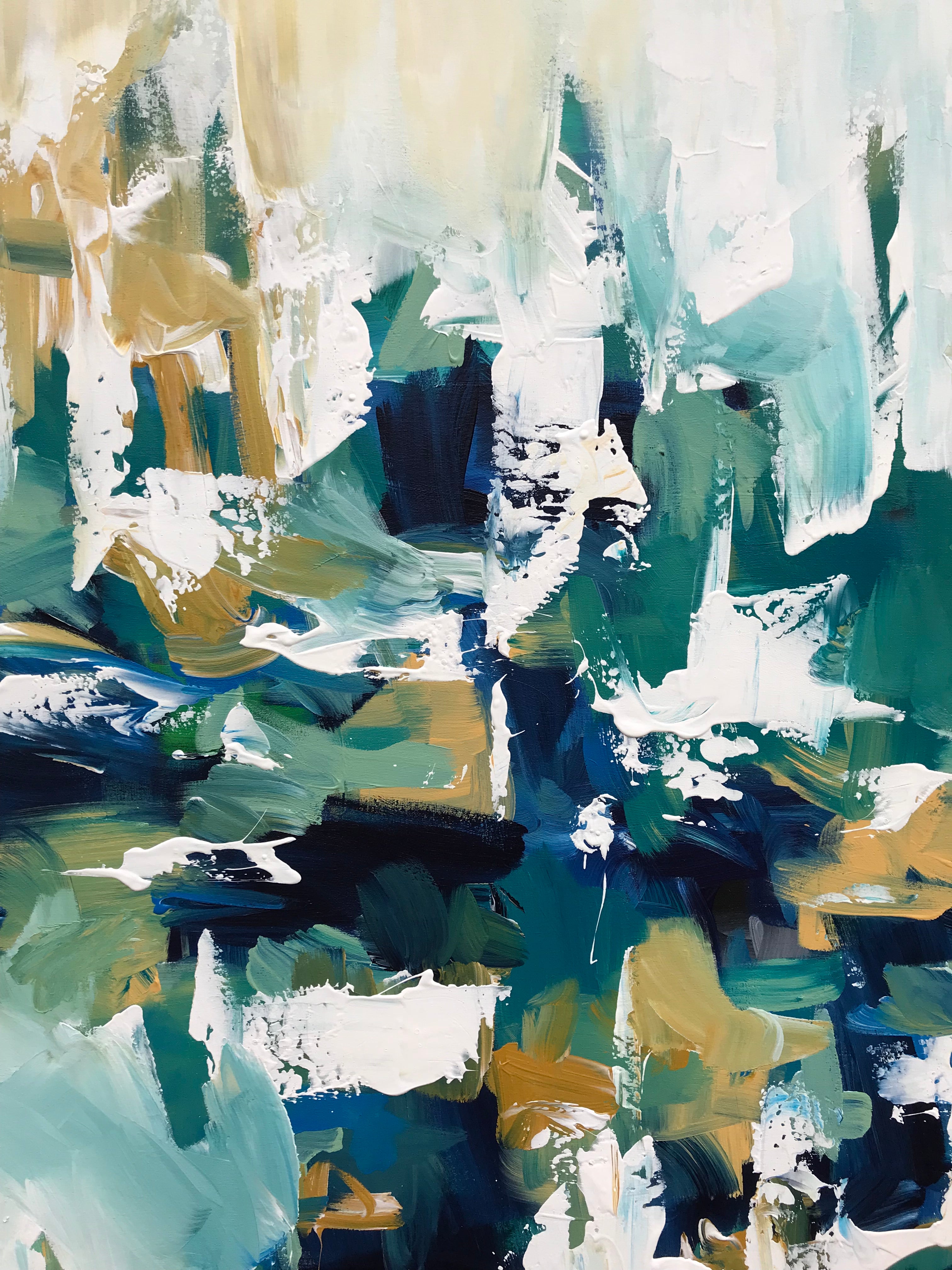 Subliminal - 102x102 cm - Original Painting-OmarObaid.com