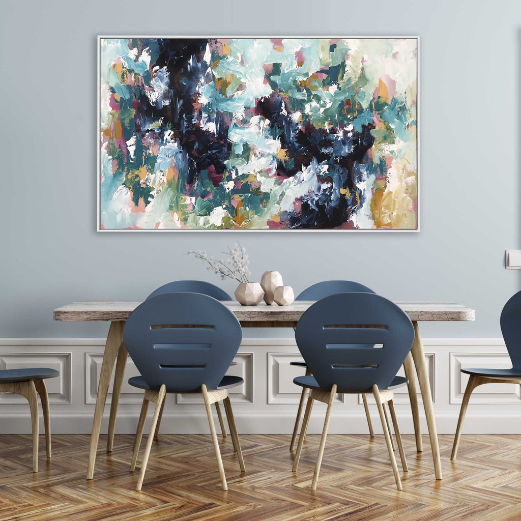 Rebuilding The Fortress 2 - 152x92 cm - Original Painting