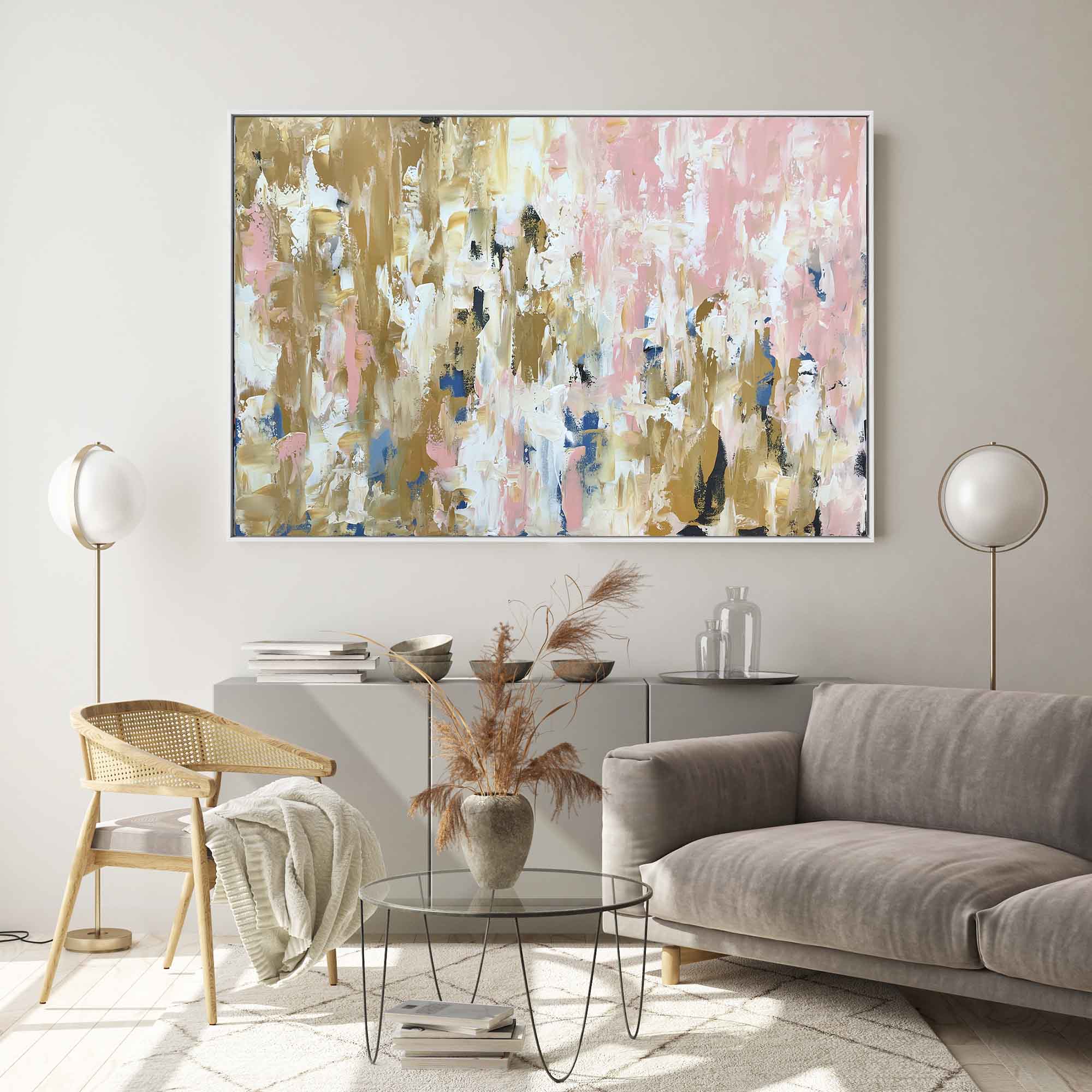 Clouds 4 - 122x80 cm - Original Painting