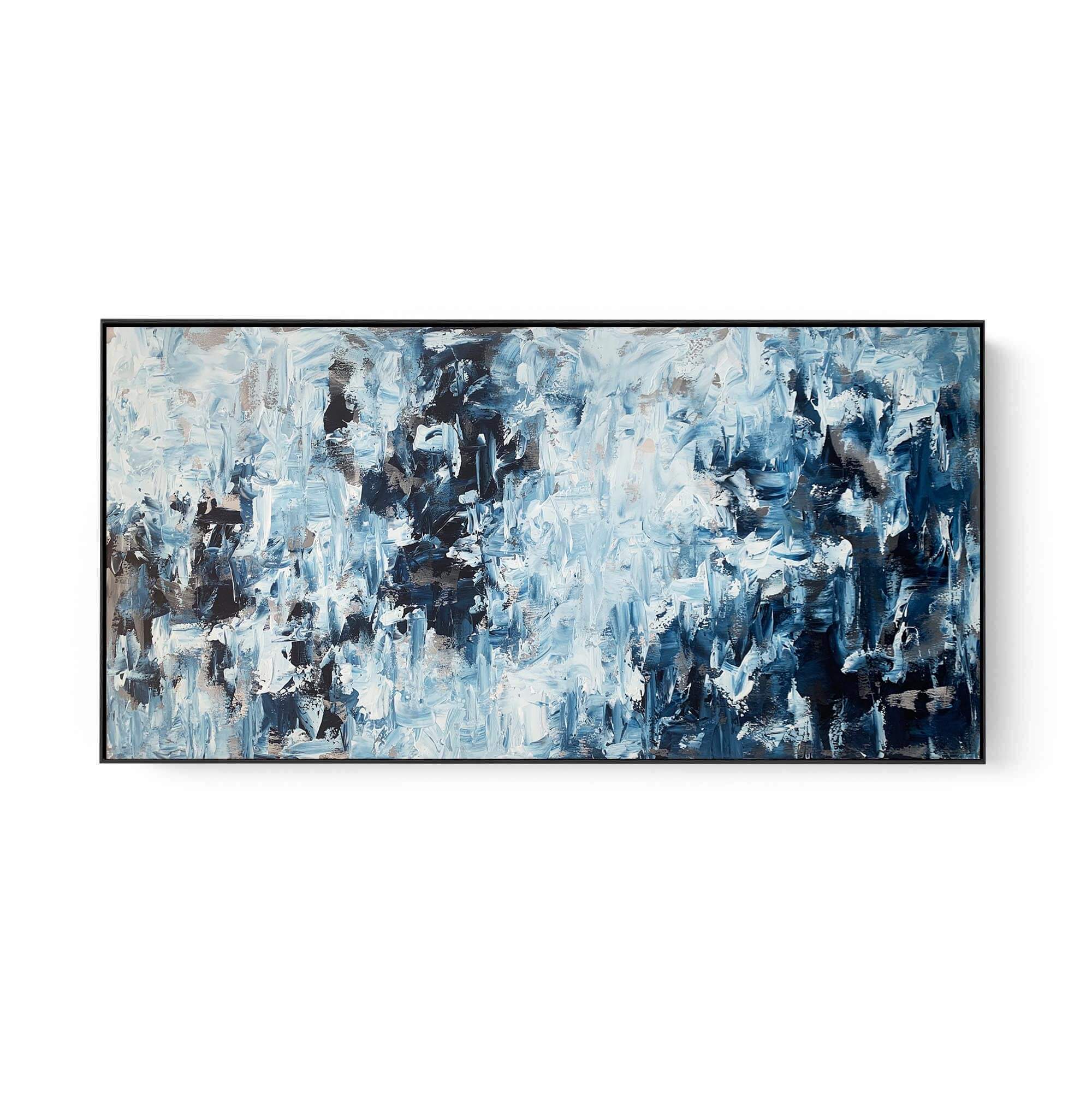 The Mist Is Rising - 152x76 cm - Original Painting