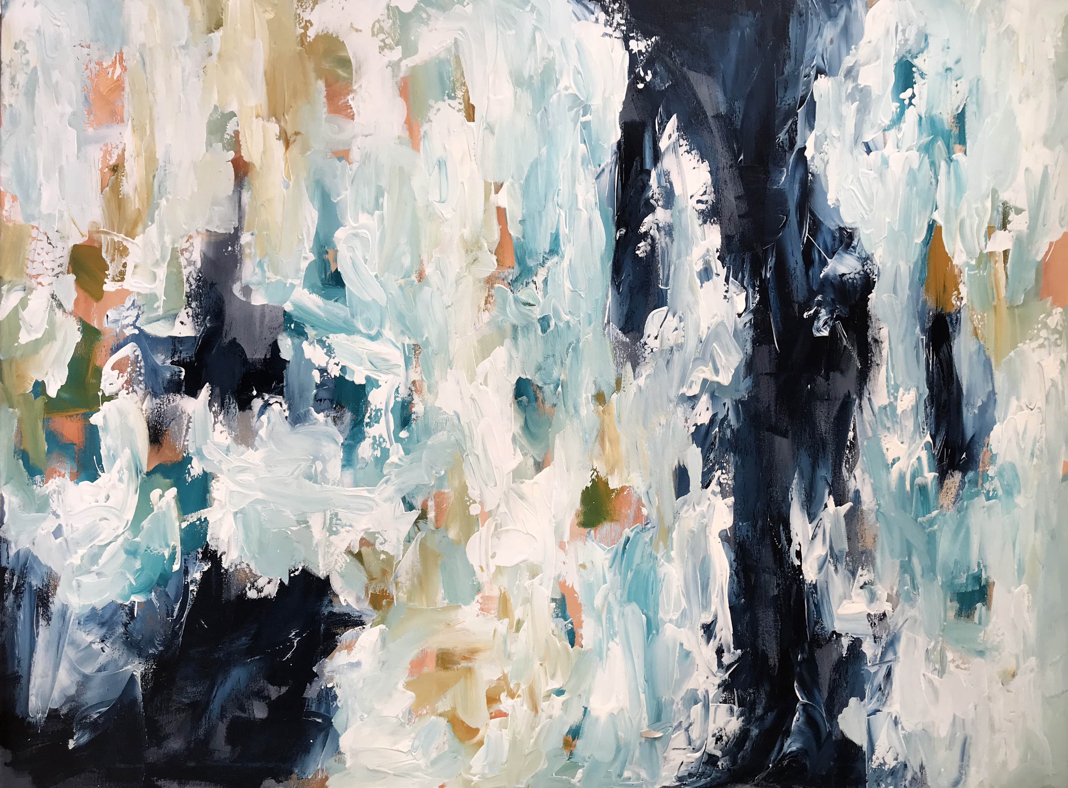 The Essence Of Time - 122x90 cm - Original Painting