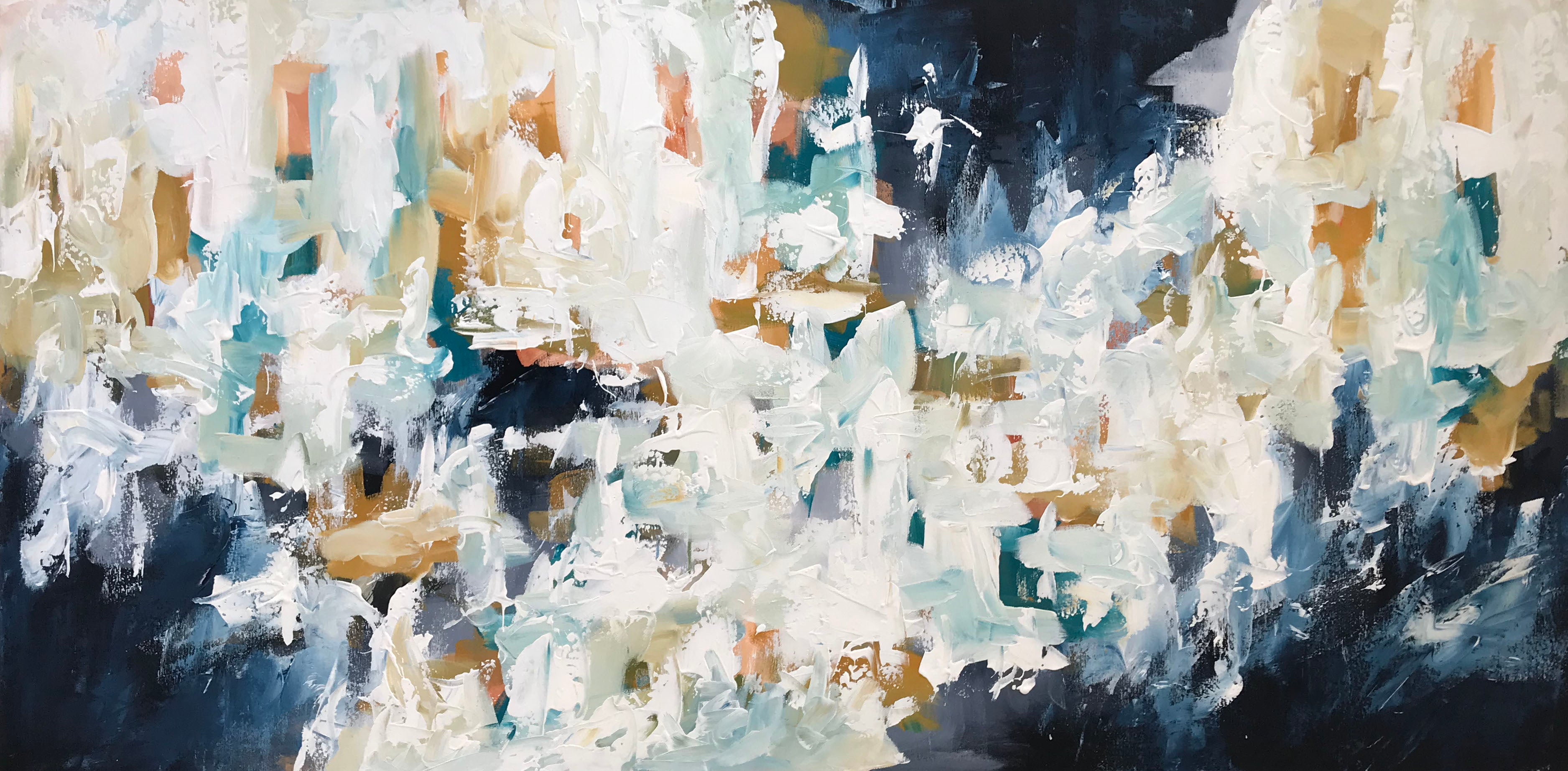 The Essence Of Time 2 - 152x76 cm - Original Painting