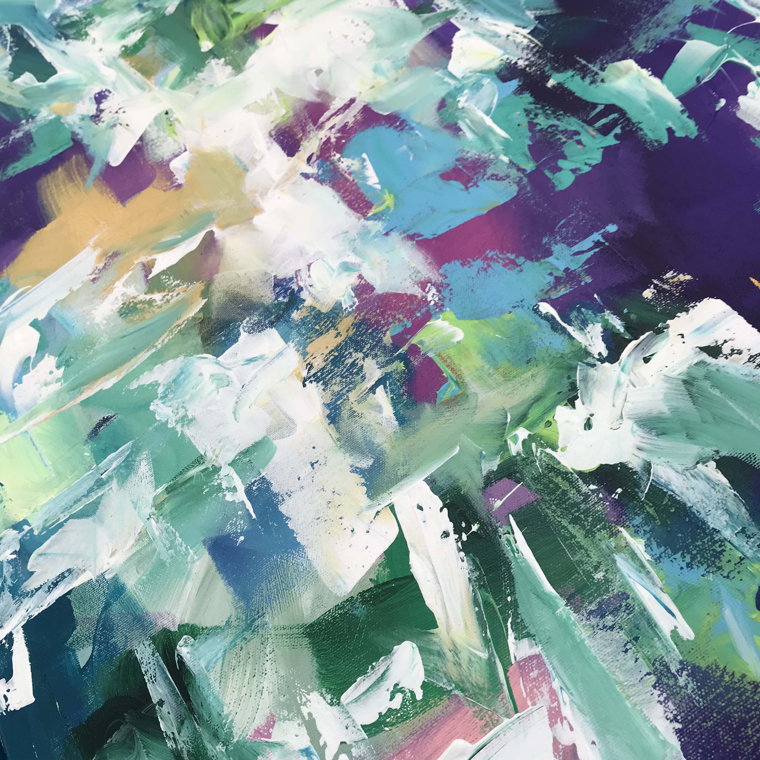 The Finer Things I - 76x102 cm - Original Painting-OmarObaid.com