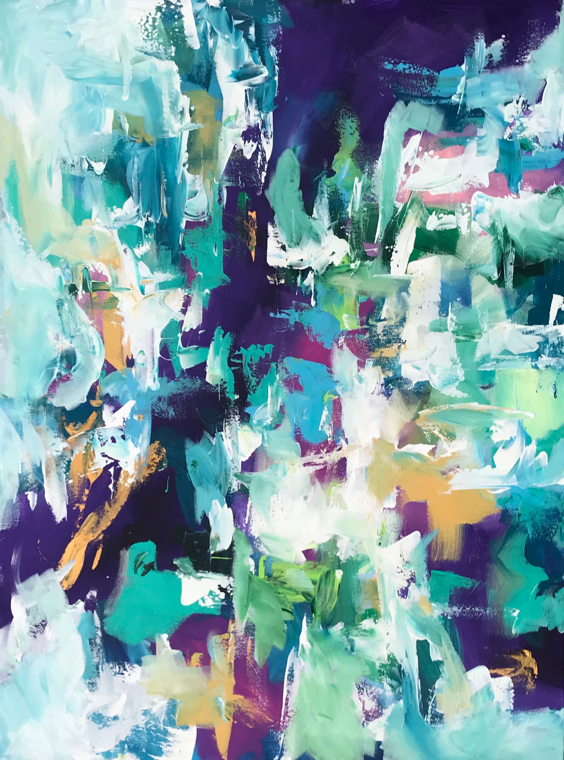 The Finer Things I - 76x102 cm - Original Painting-OmarObaid.com