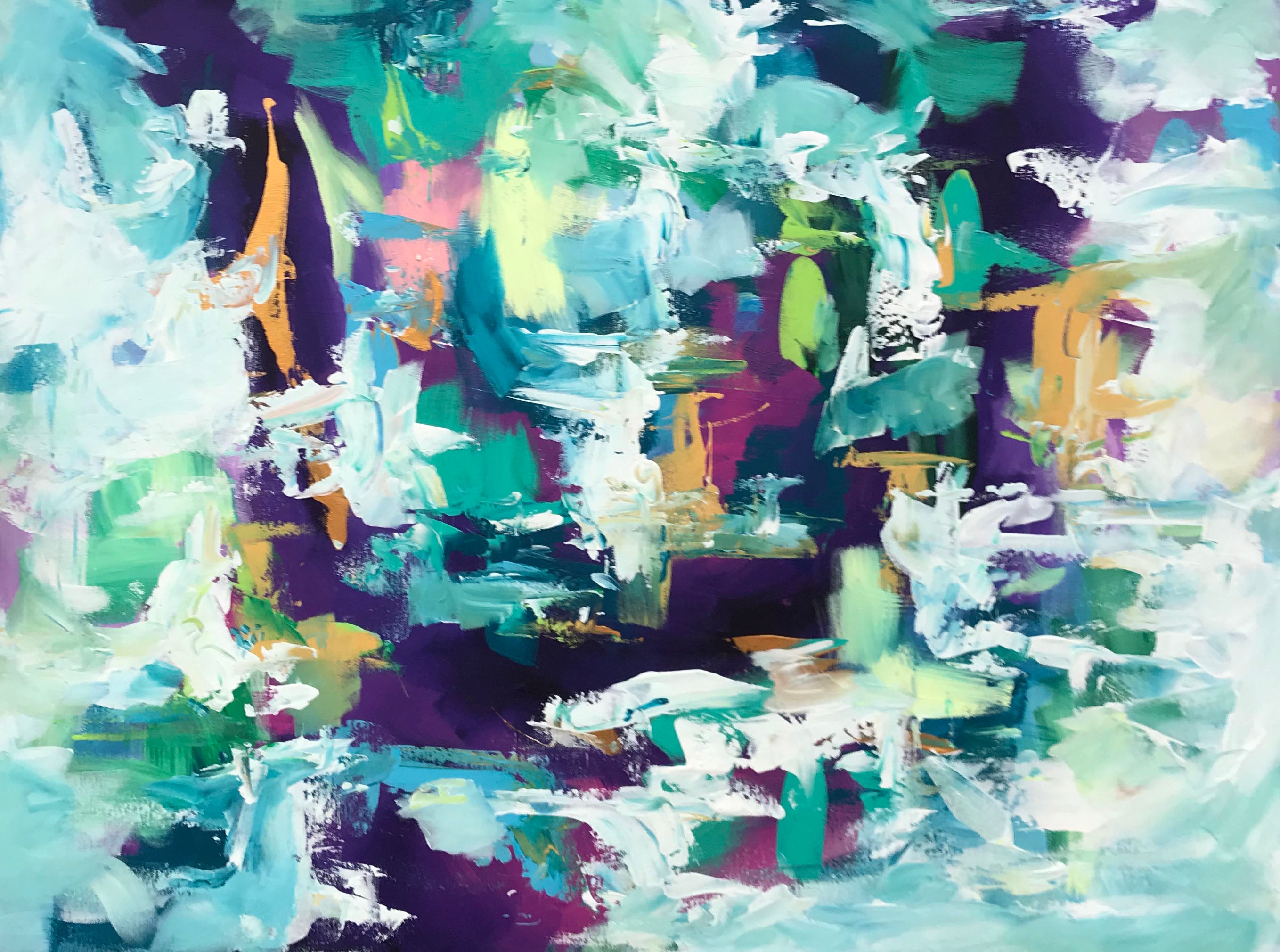 The Finer Things II - 76x102 cm - Original Painting-OmarObaid.com