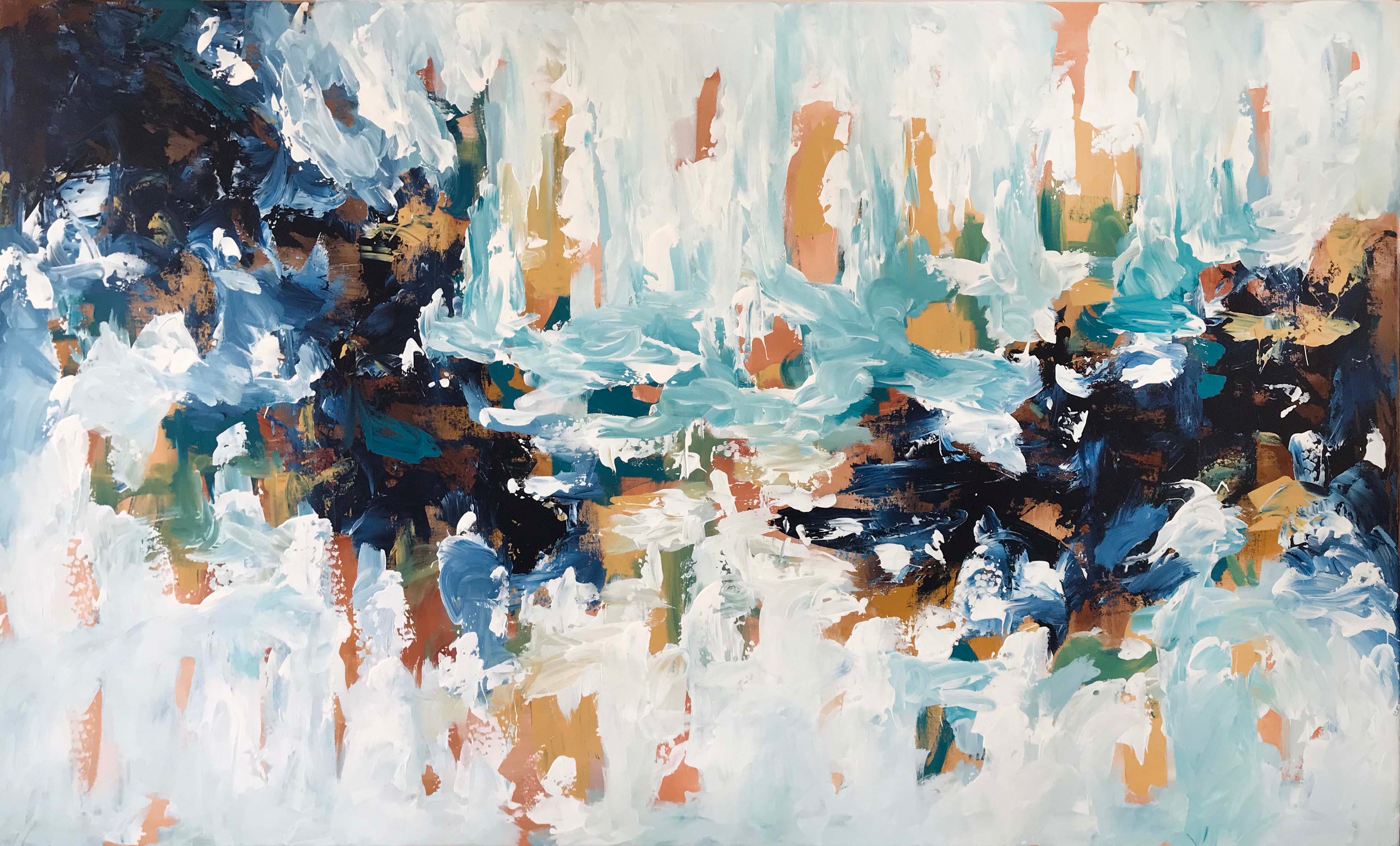 The Lake House 2 - 152x92 cm - Original Painting