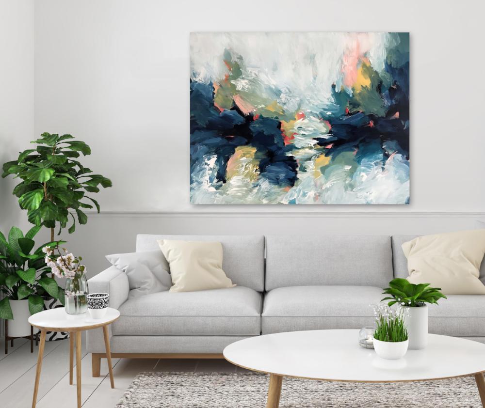 The Long Road 4 - 117x92 cm - Original Painting
