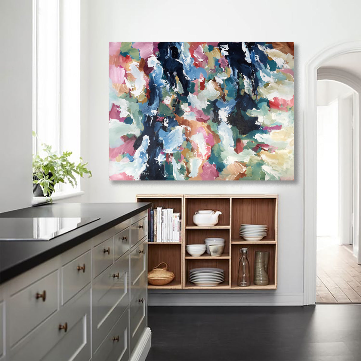 The Muse - 122x90 cm - Original Painting-OmarObaid.com