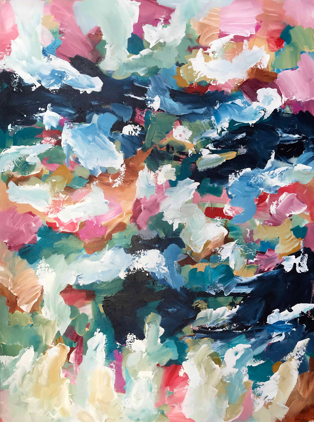 The Muse - 122x90 cm - Original Painting-OmarObaid.com