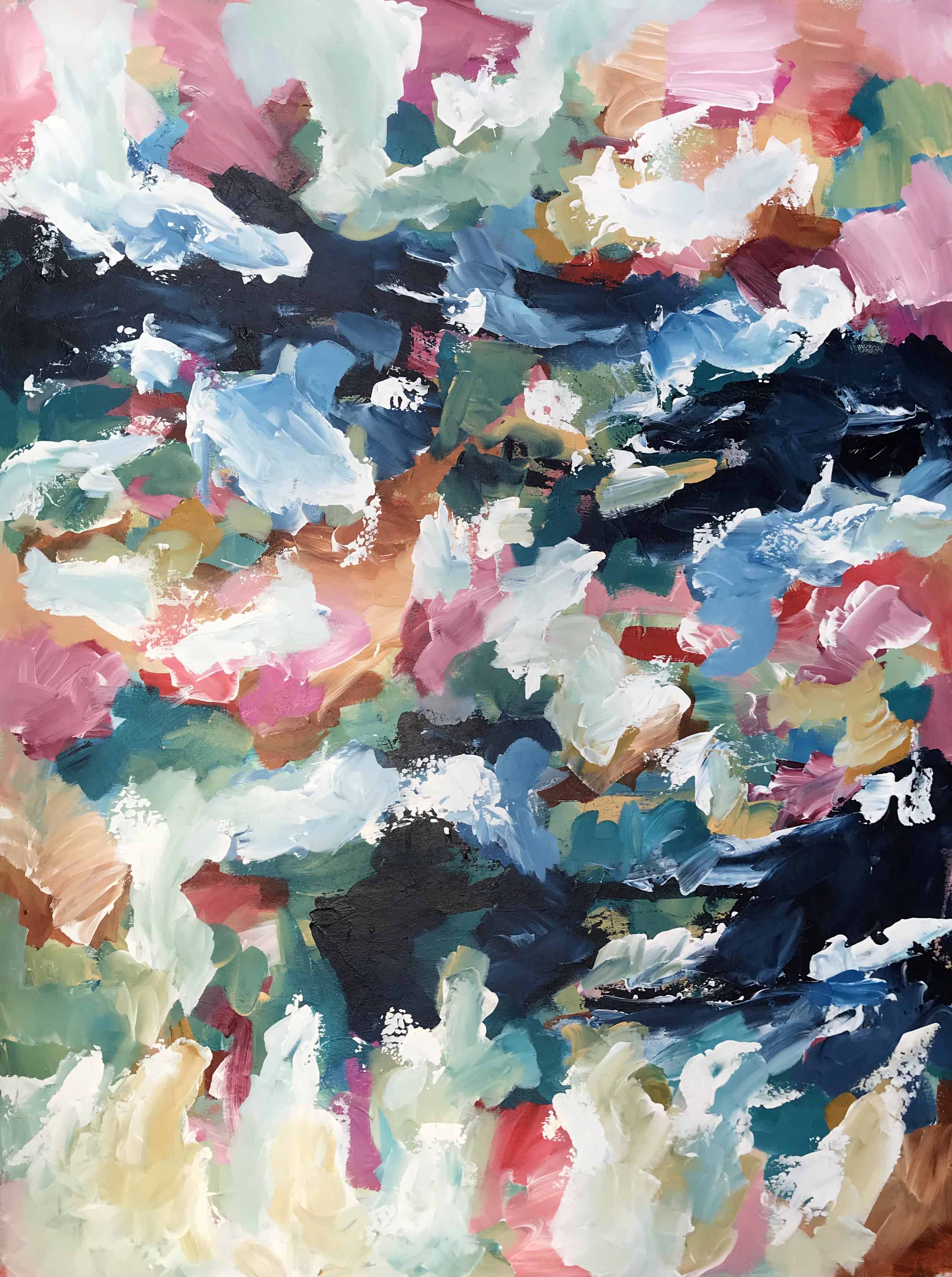 The Muse - 122x90 cm - Original Painting-OmarObaid.com