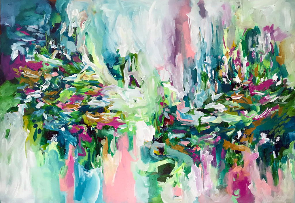 Without You There Is No Tomorrow - 152x107 cm - Original Painting-OmarObaid.com