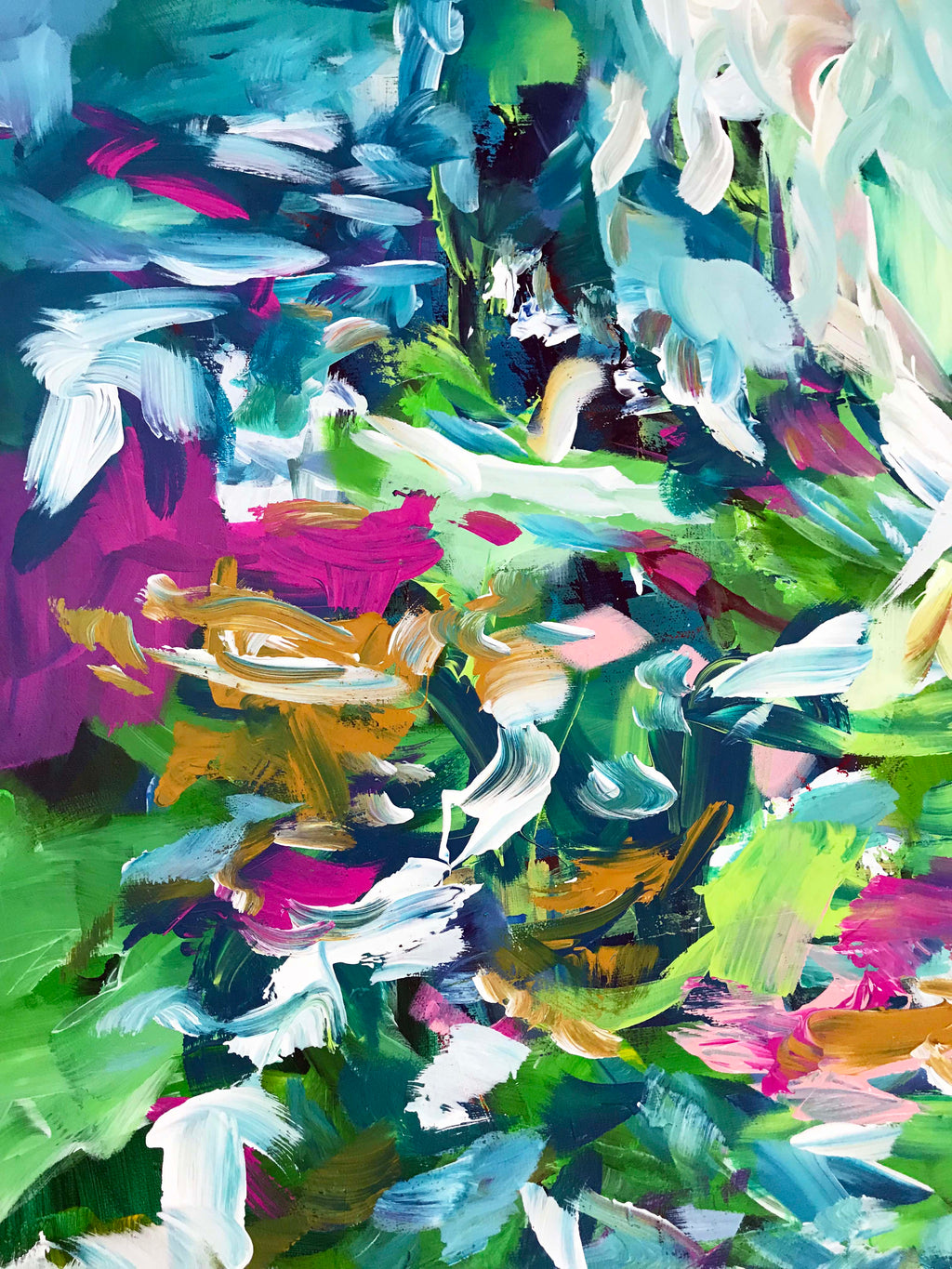 Without You There Is No Tomorrow - 152x107 cm - Original Painting-OmarObaid.com