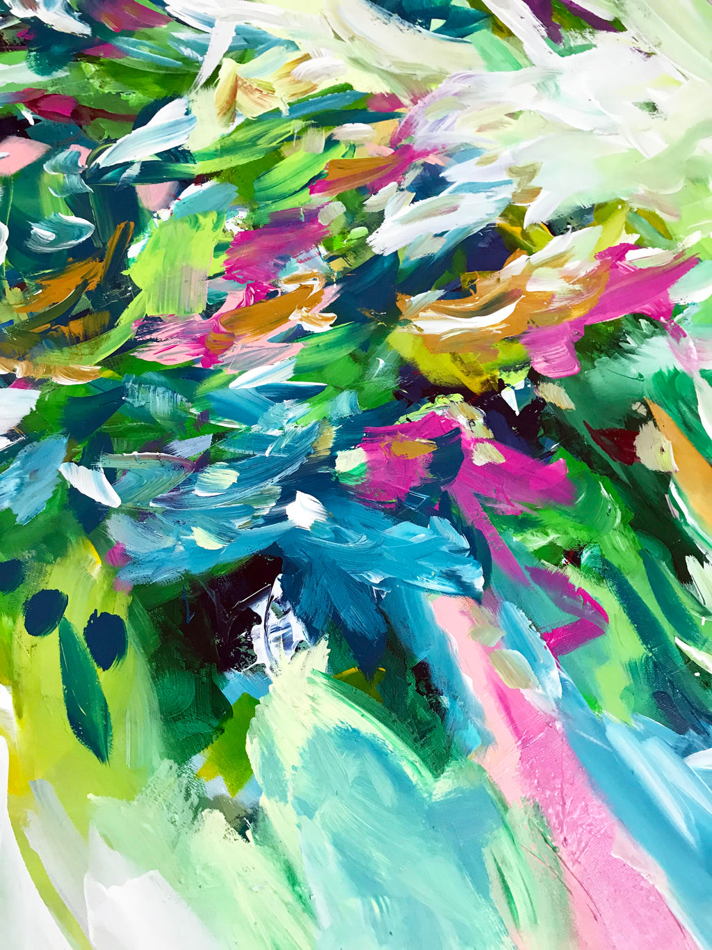 Without You There Is No Tomorrow - 152x107 cm - Original Painting-OmarObaid.com