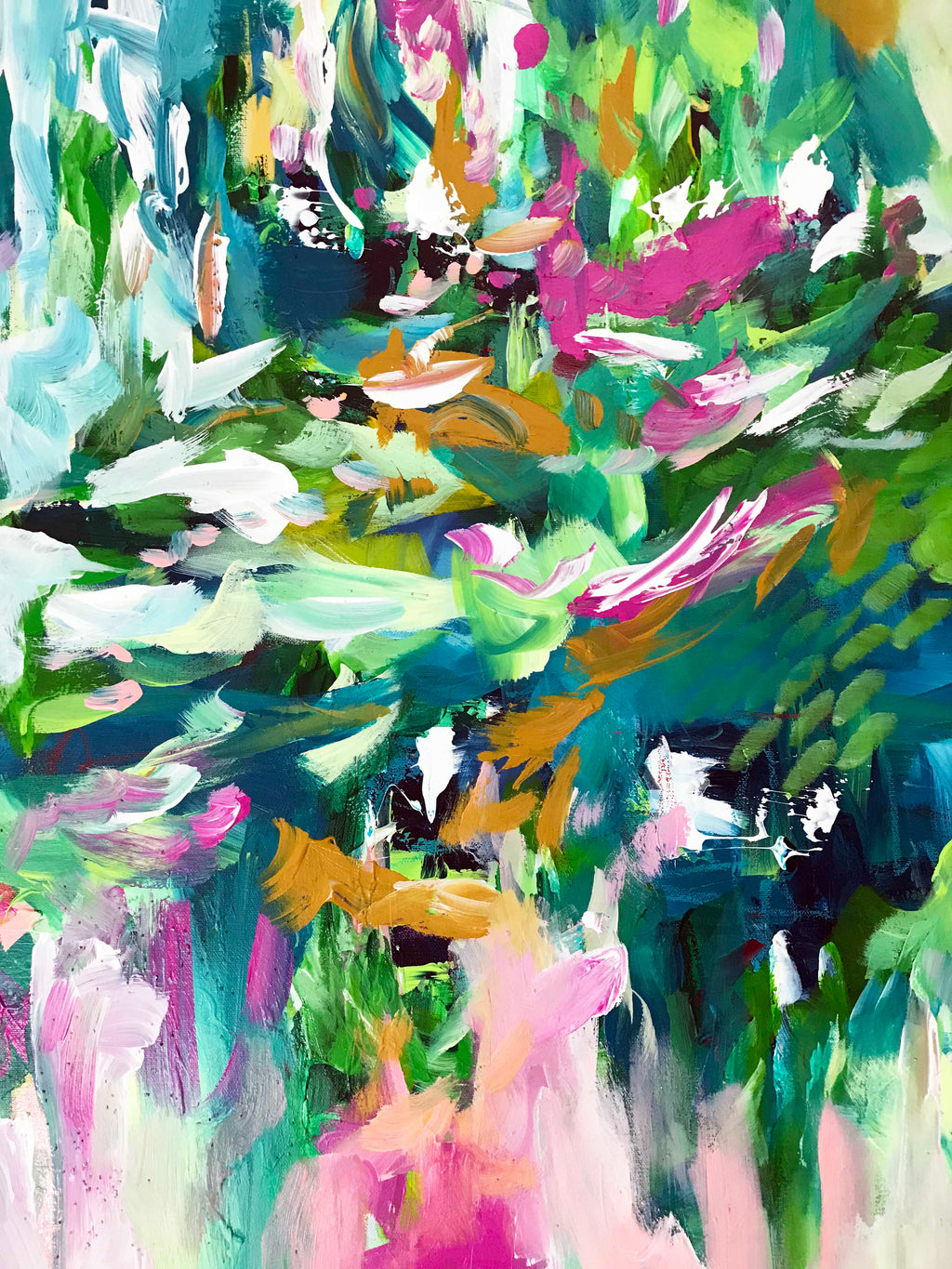 Without You There Is No Tomorrow - 152x107 cm - Original Painting-OmarObaid.com