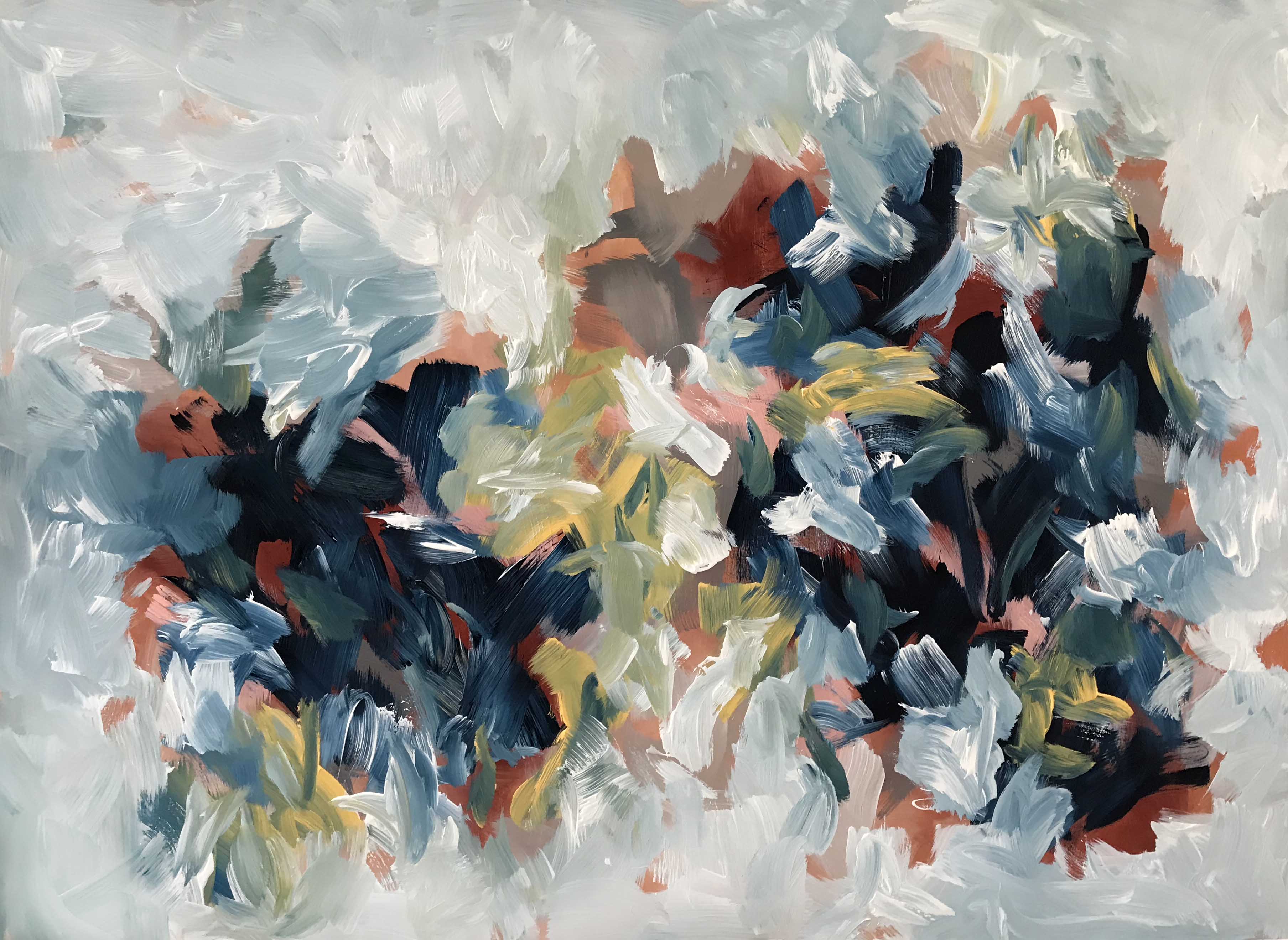 The Valley - 152x107 cm - Original Painting