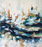 The Wave - 92x102 cm - Original Painting