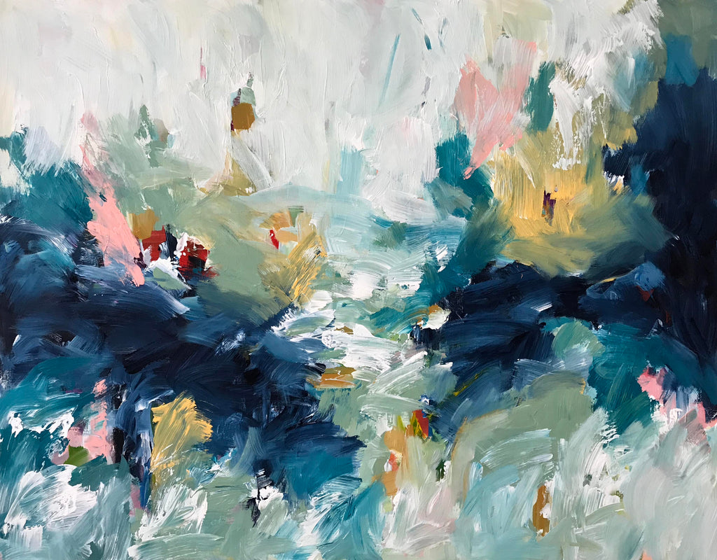 The Long Road - 117x92 cm - Original Painting