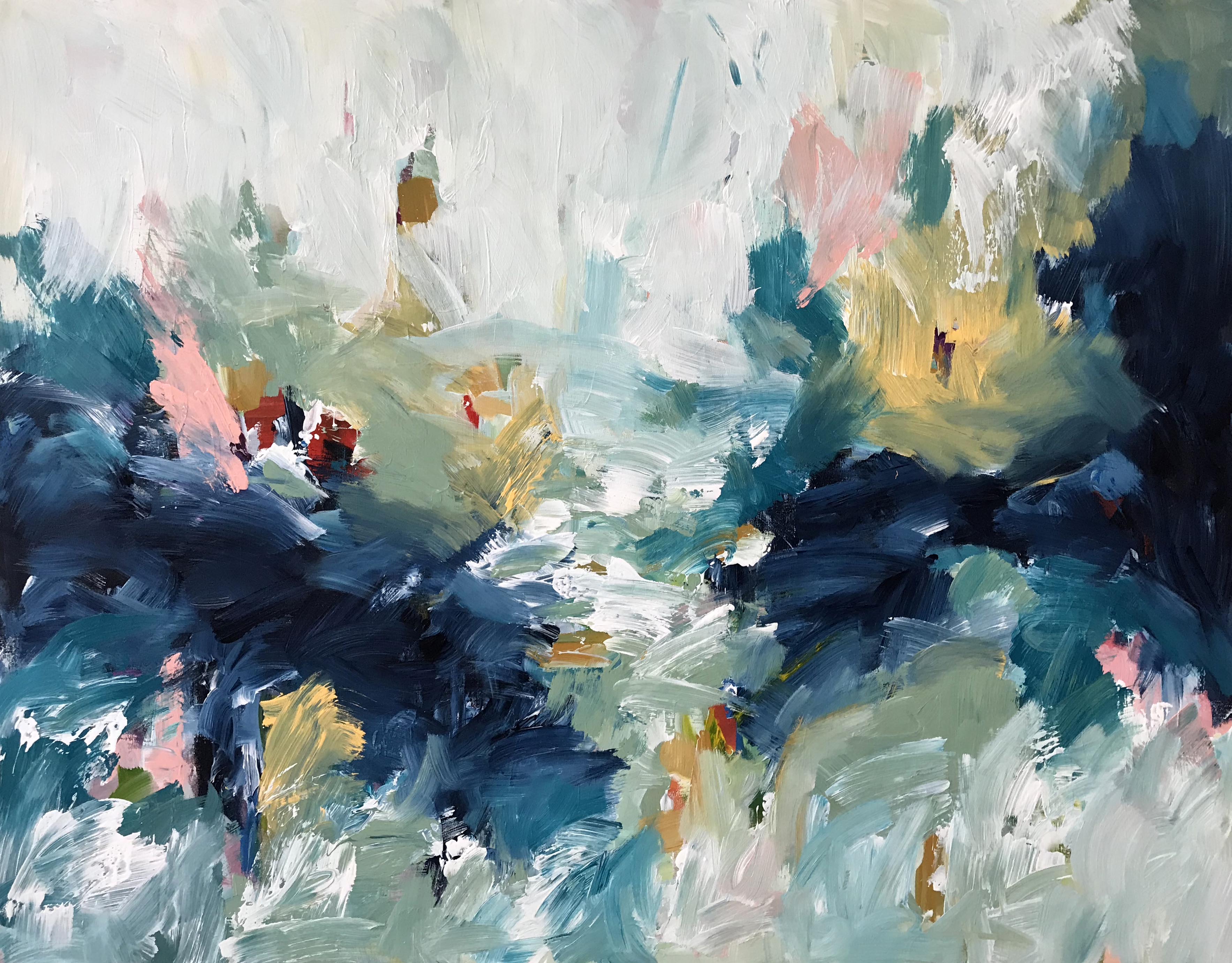 The Long Road - 117x92 cm - Original Painting