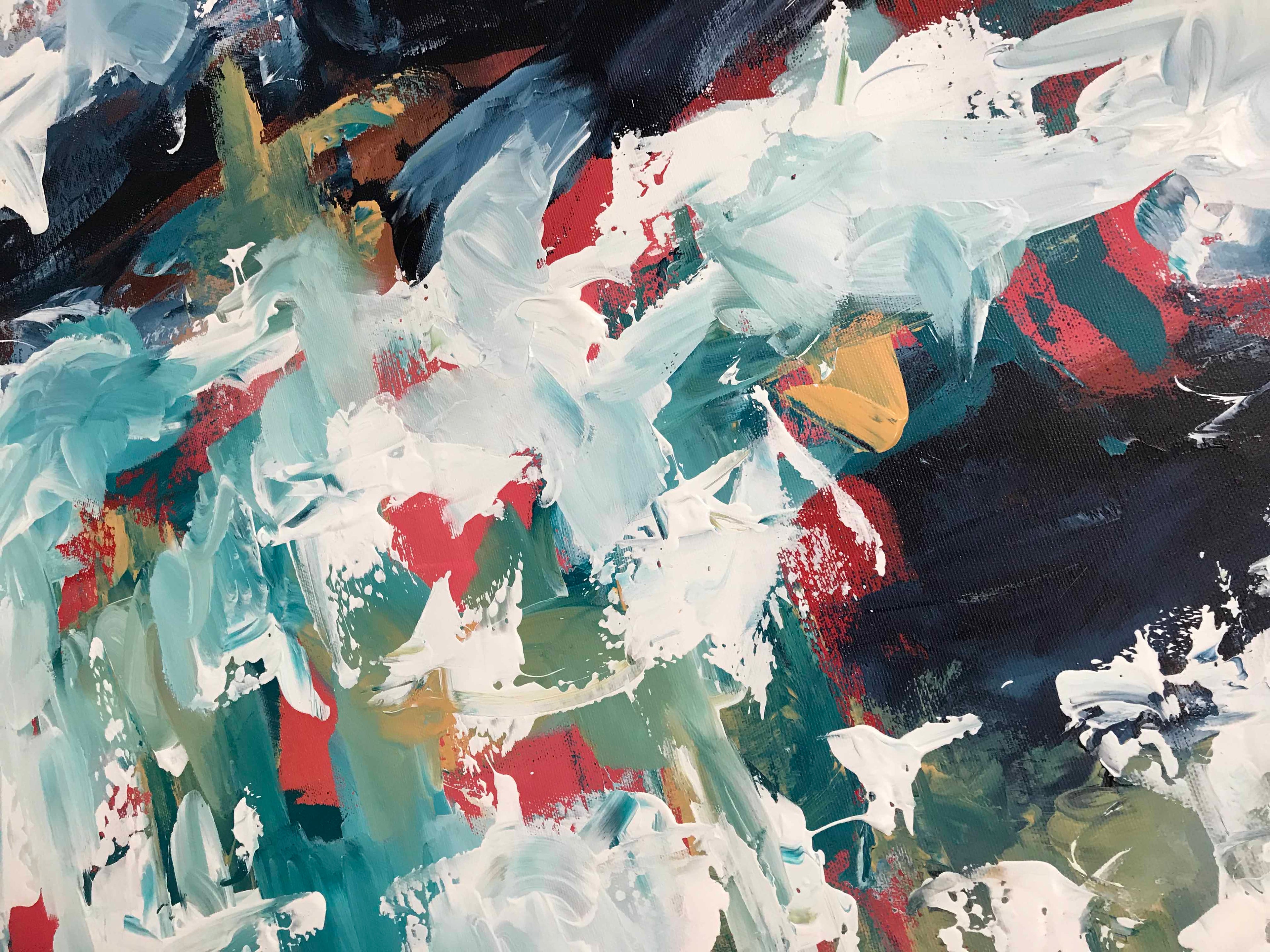 The Morning Light - 102x76 cm - Original Painting-OmarObaid.com