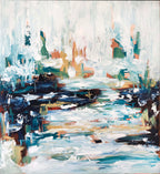 The Pond - 92x102 cm - Original Painting