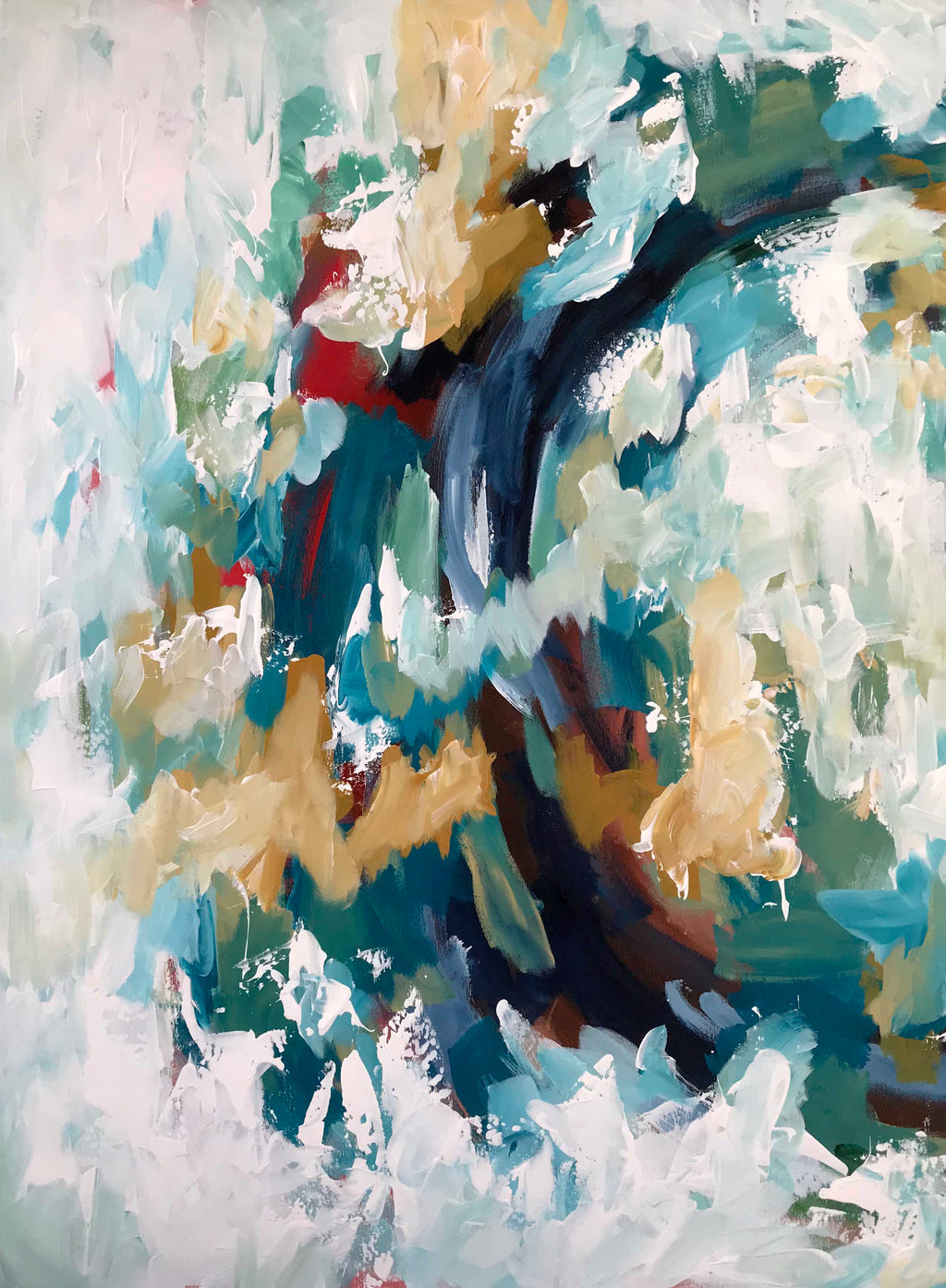The Unwritten Rules - 152x102 cm - Original Painting-OmarObaid.com